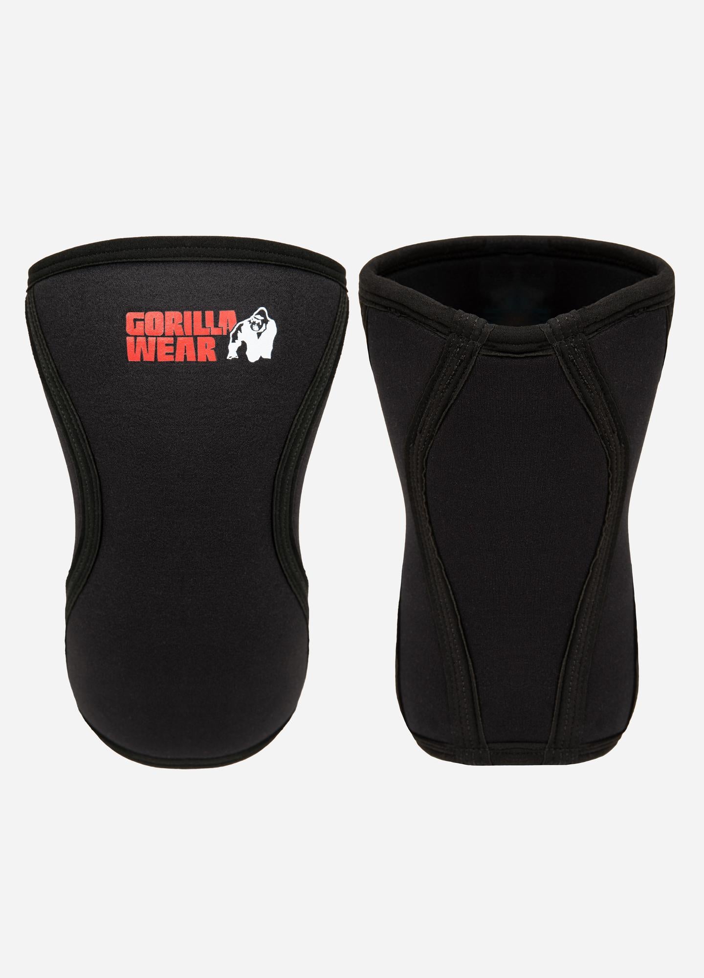 Gorilla Wear 5mm Knee Sleeves - Black