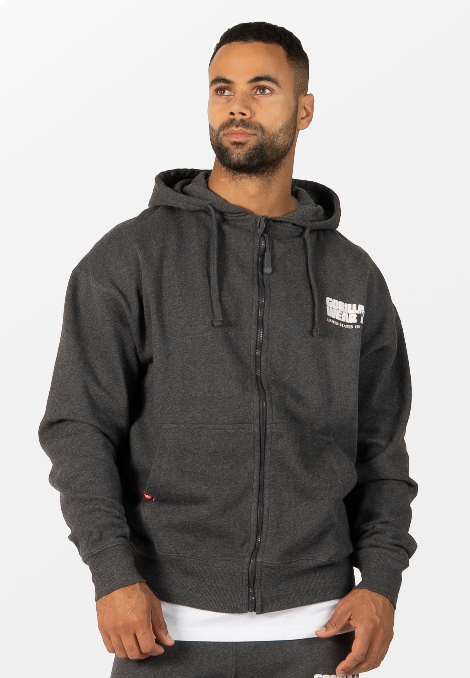 Gorilla Wear Classic Oversized Zipped Hoodie - All Colors