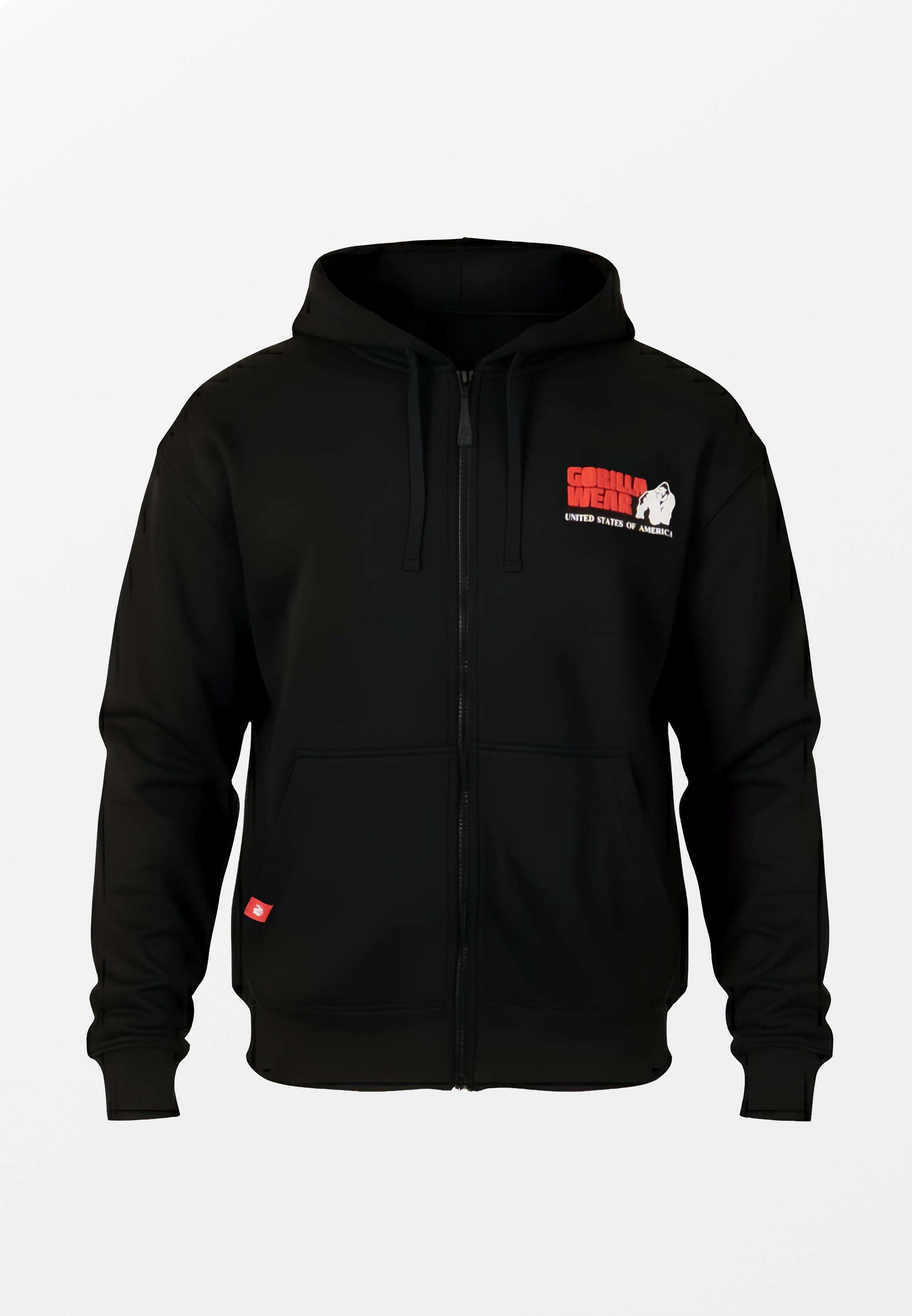 Gorilla Wear Classic Oversized Zipped Hoodie - Alla färger
