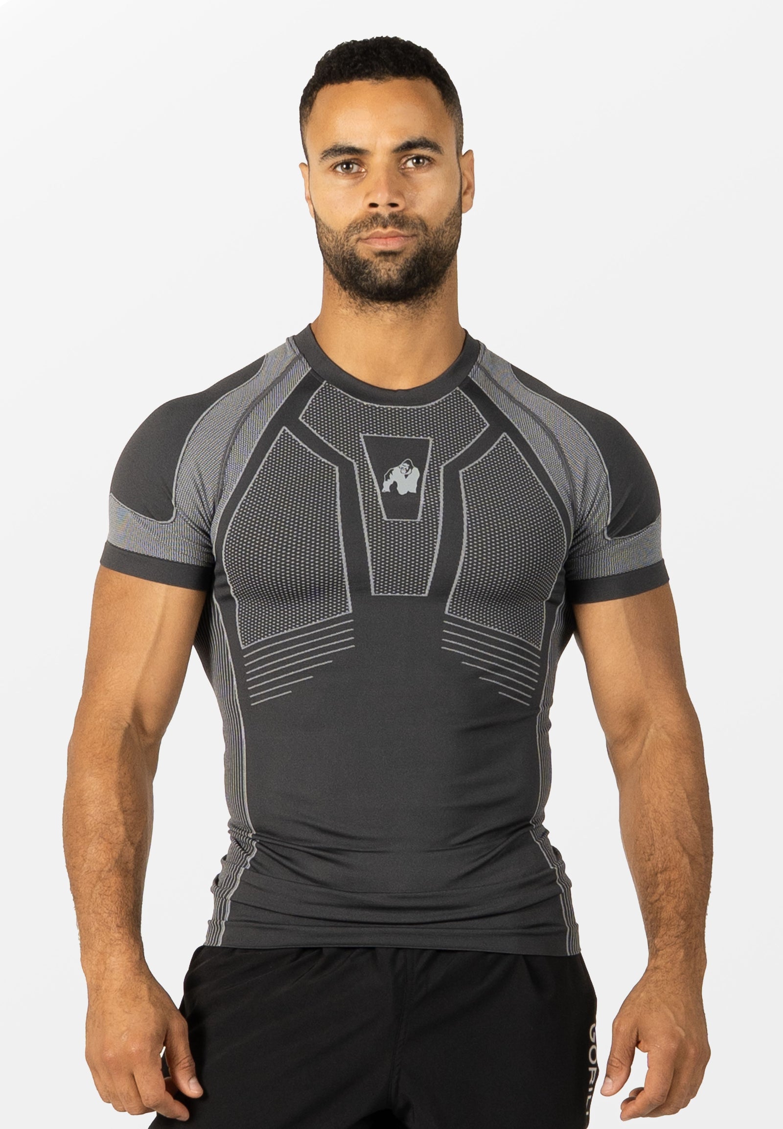 Gorilla Wear Arcata Seamless T-Shirt - Harmaa