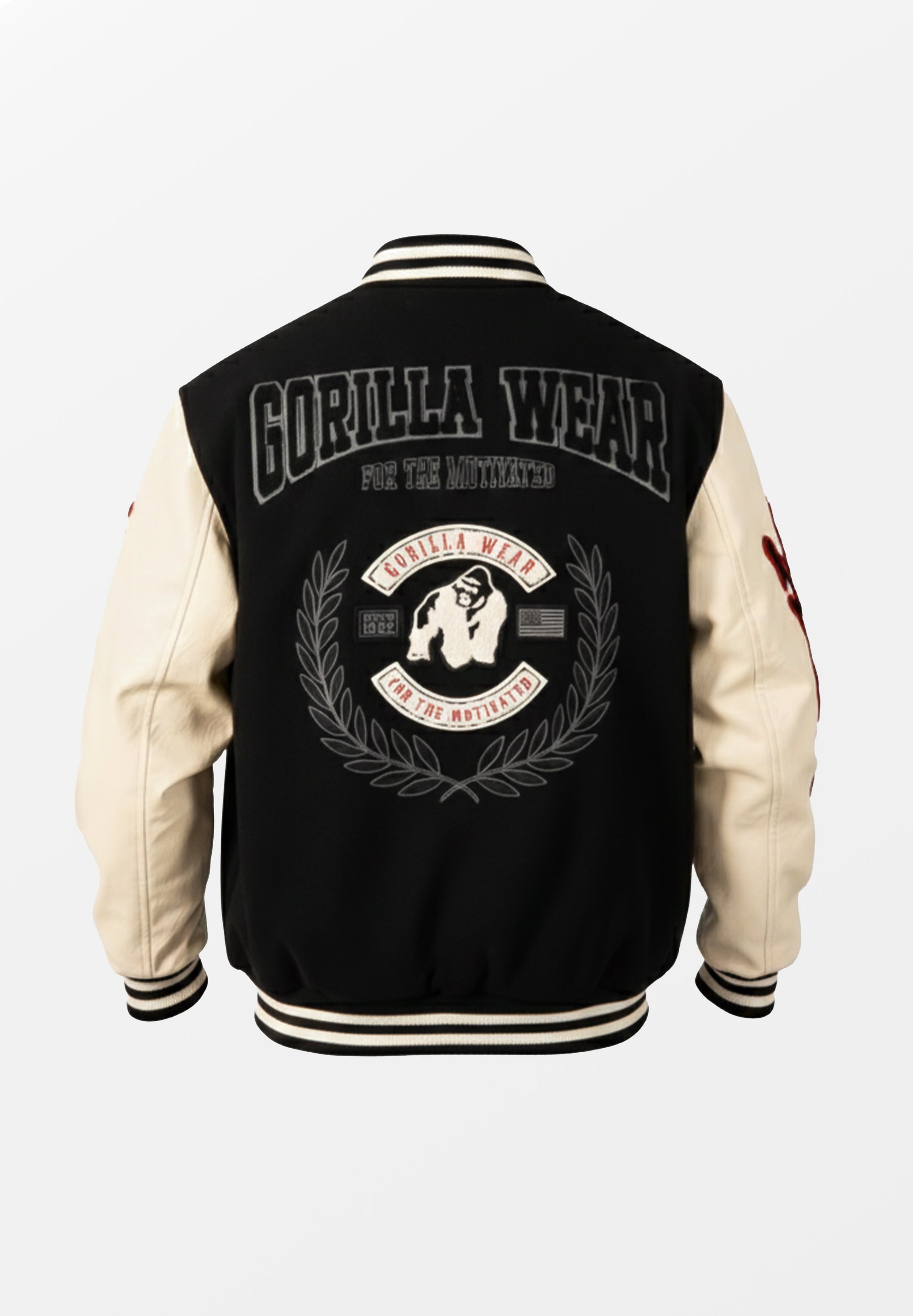 Gorilla Wear Saint Louis Varsity Jacket - Black