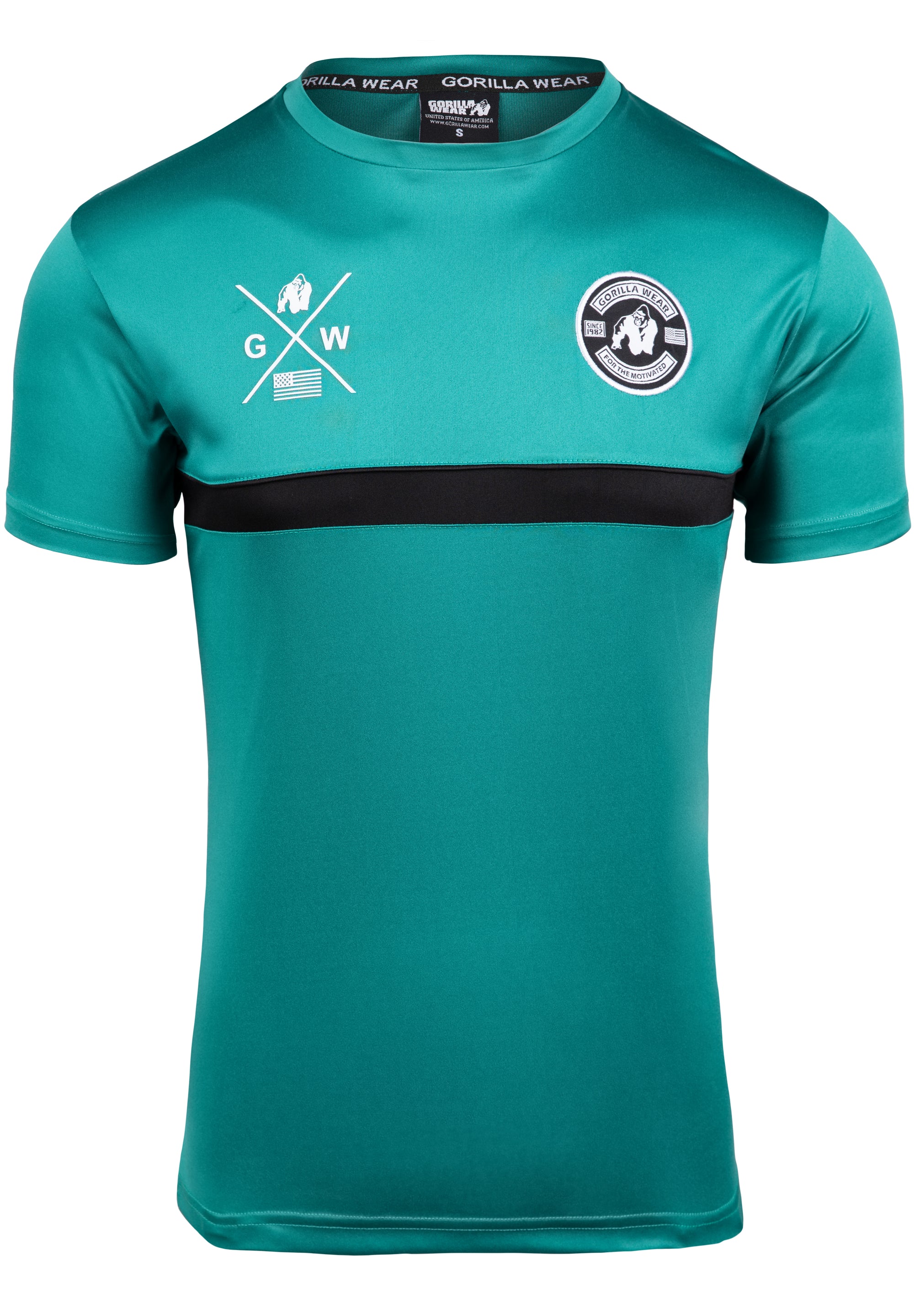Gorilla Wear Vernon Kids T-Shirt - Teal Green