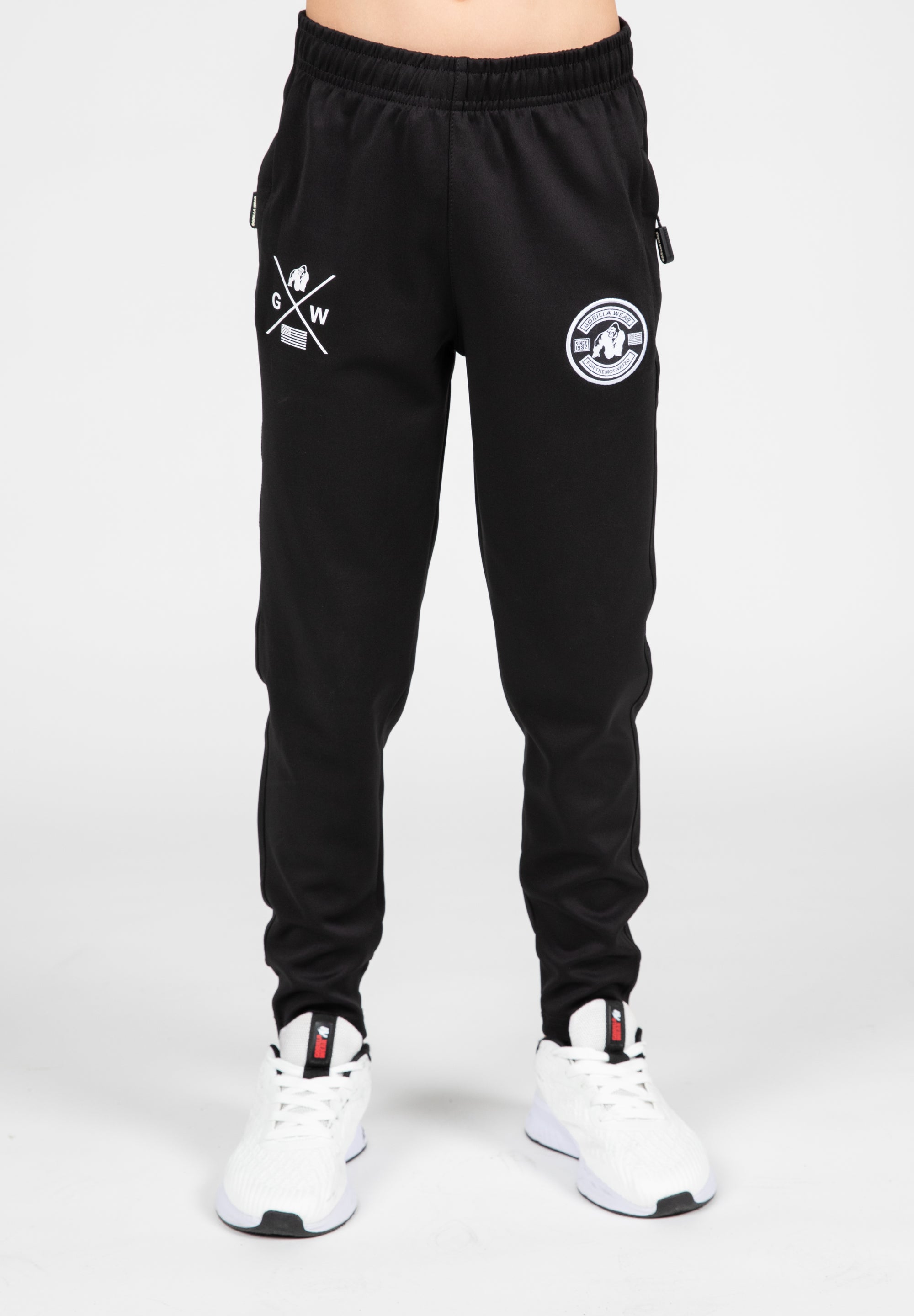 Gorilla Wear Vernon Kids Track Pants - Black