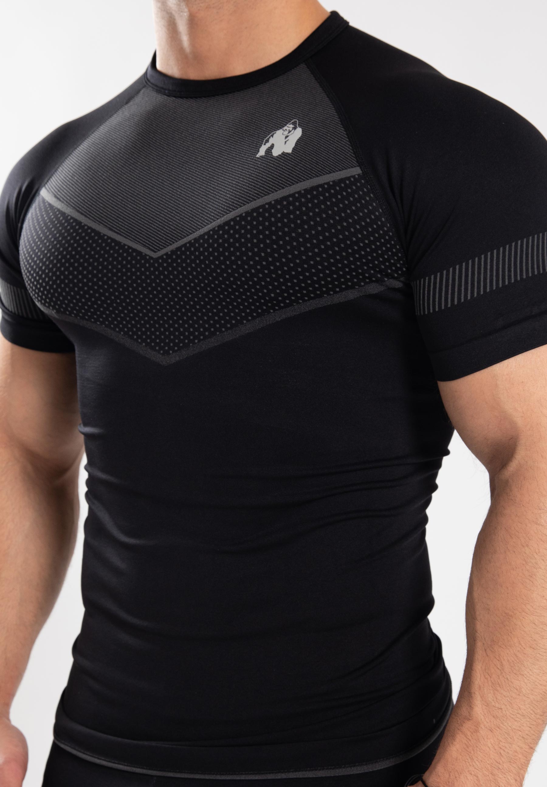 Gorilla Wear Norton Seamless T-Shirt - Black