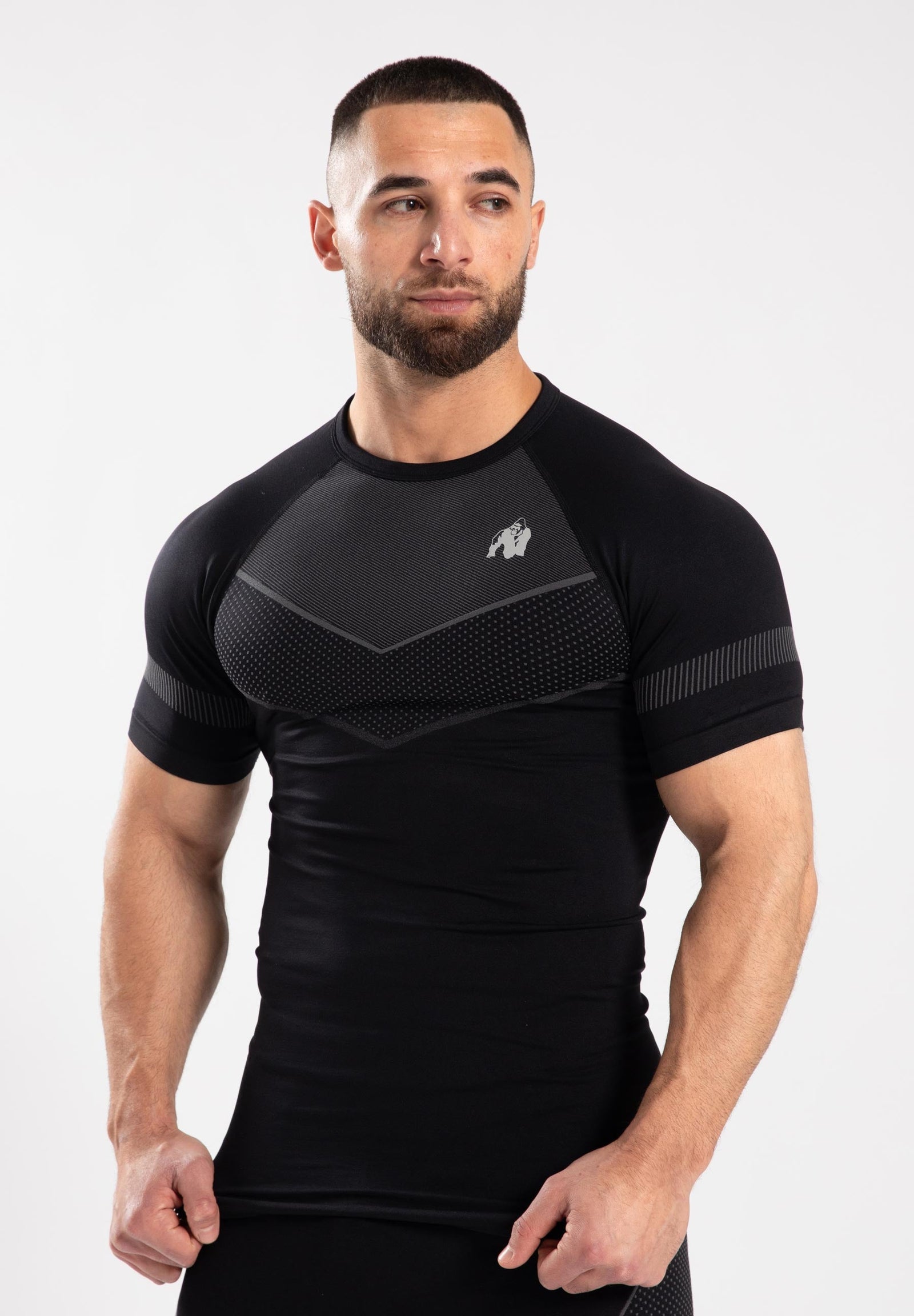 Gorilla Wear Norton Seamless T-Shirt - Black