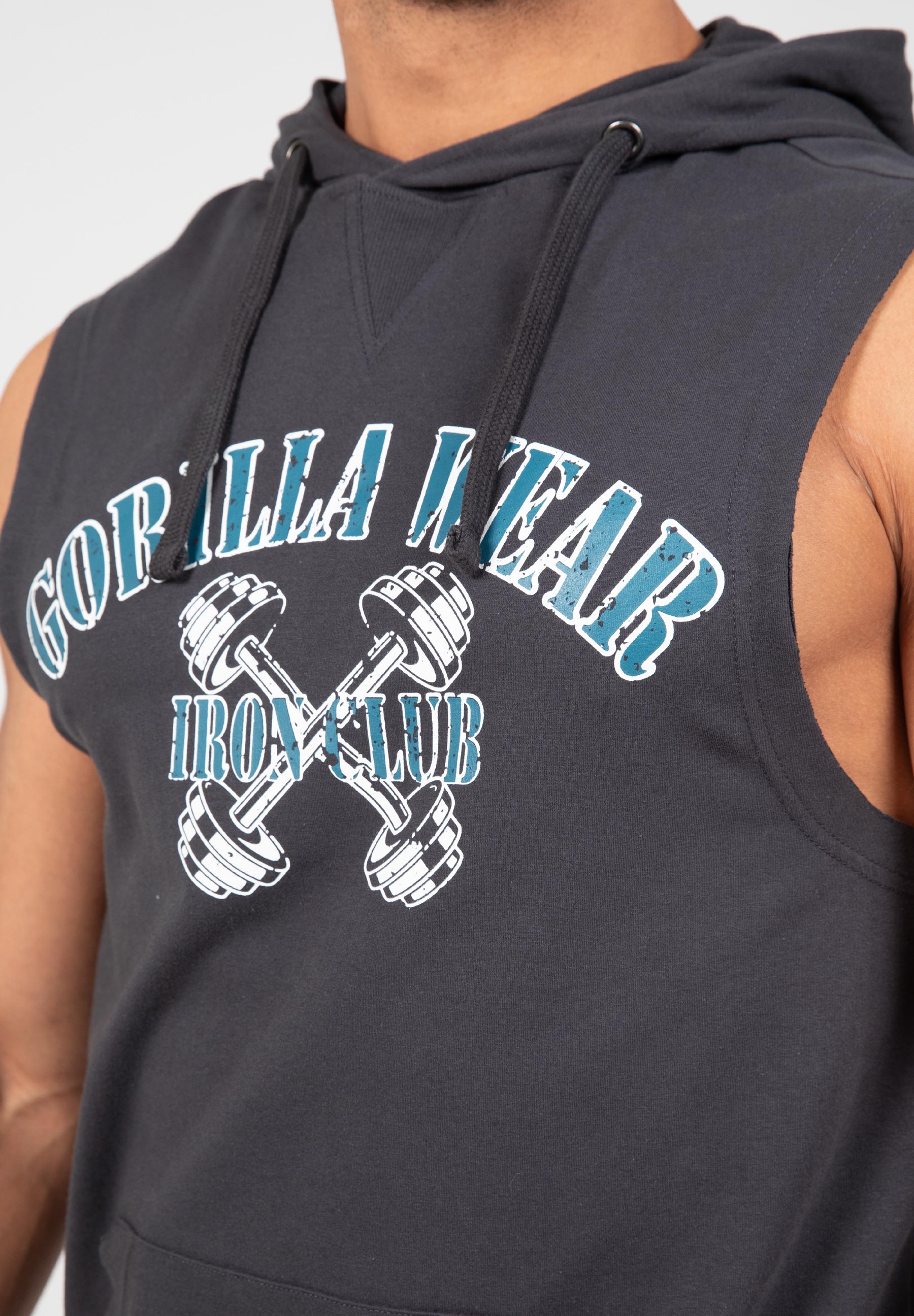 Gorilla Wear Chico Sleeveless Hoodie - Kaikki värit