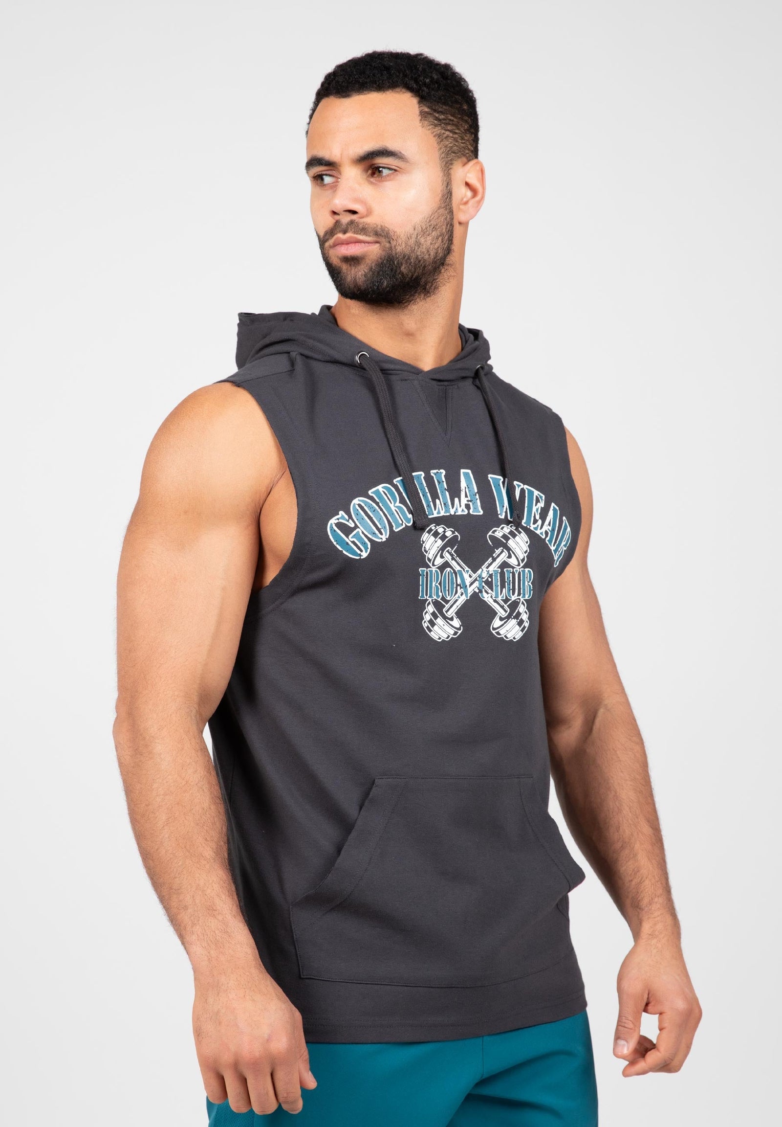 Gorilla Wear Chico ärmlös hoodie - Alla färger