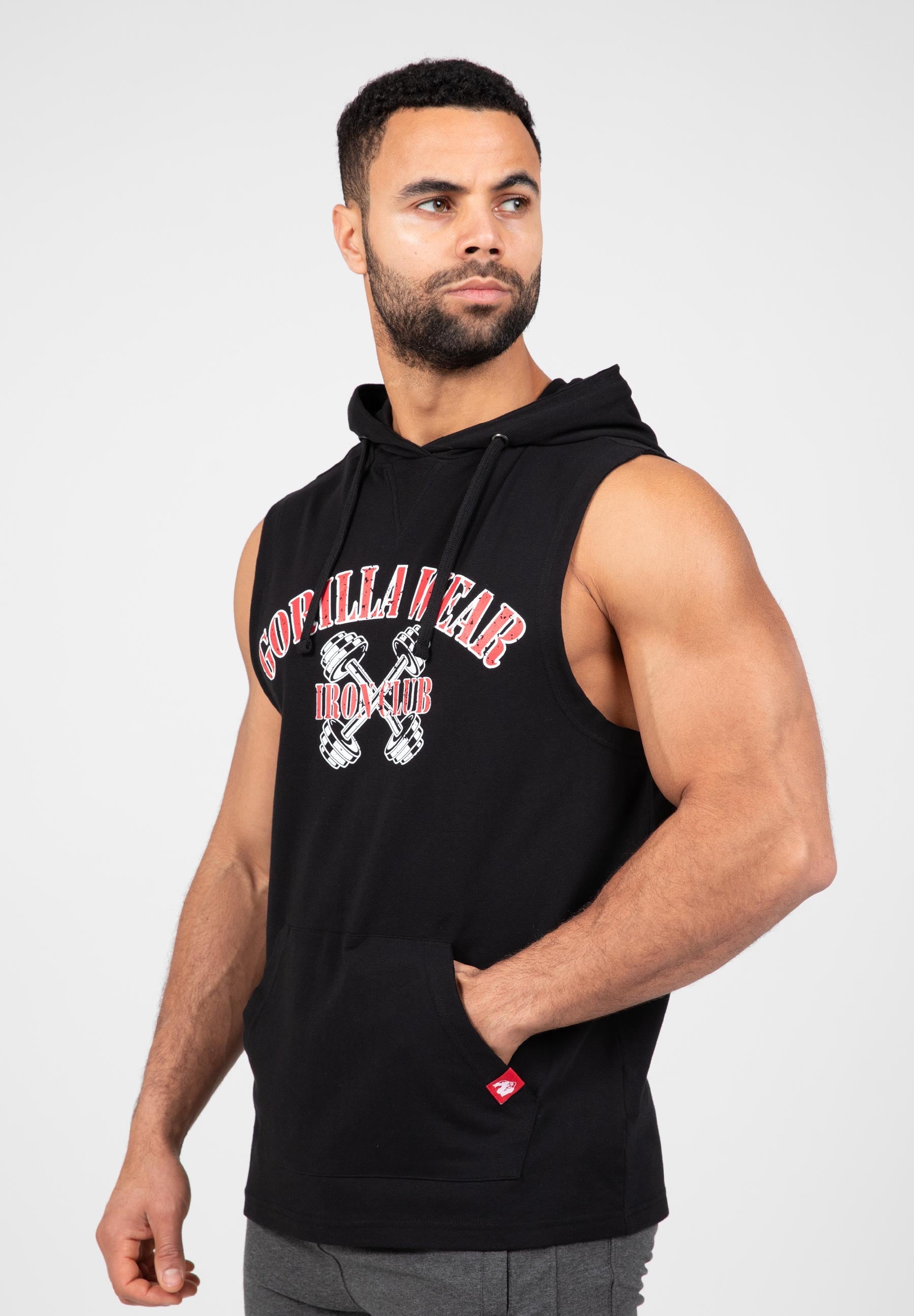 Gorilla Wear Chico Sleeveless Hoodie - Kaikki värit