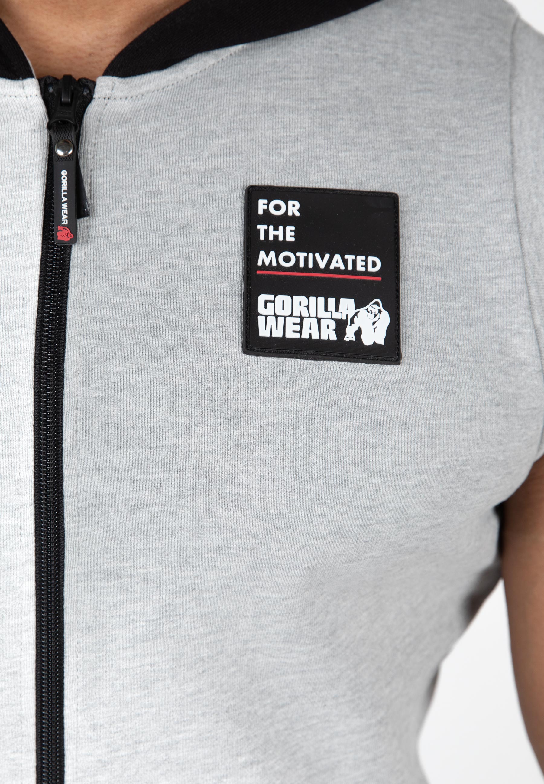 Gorilla Wear Milwaukee S/L Zipped Hoodie - Kaikki värit