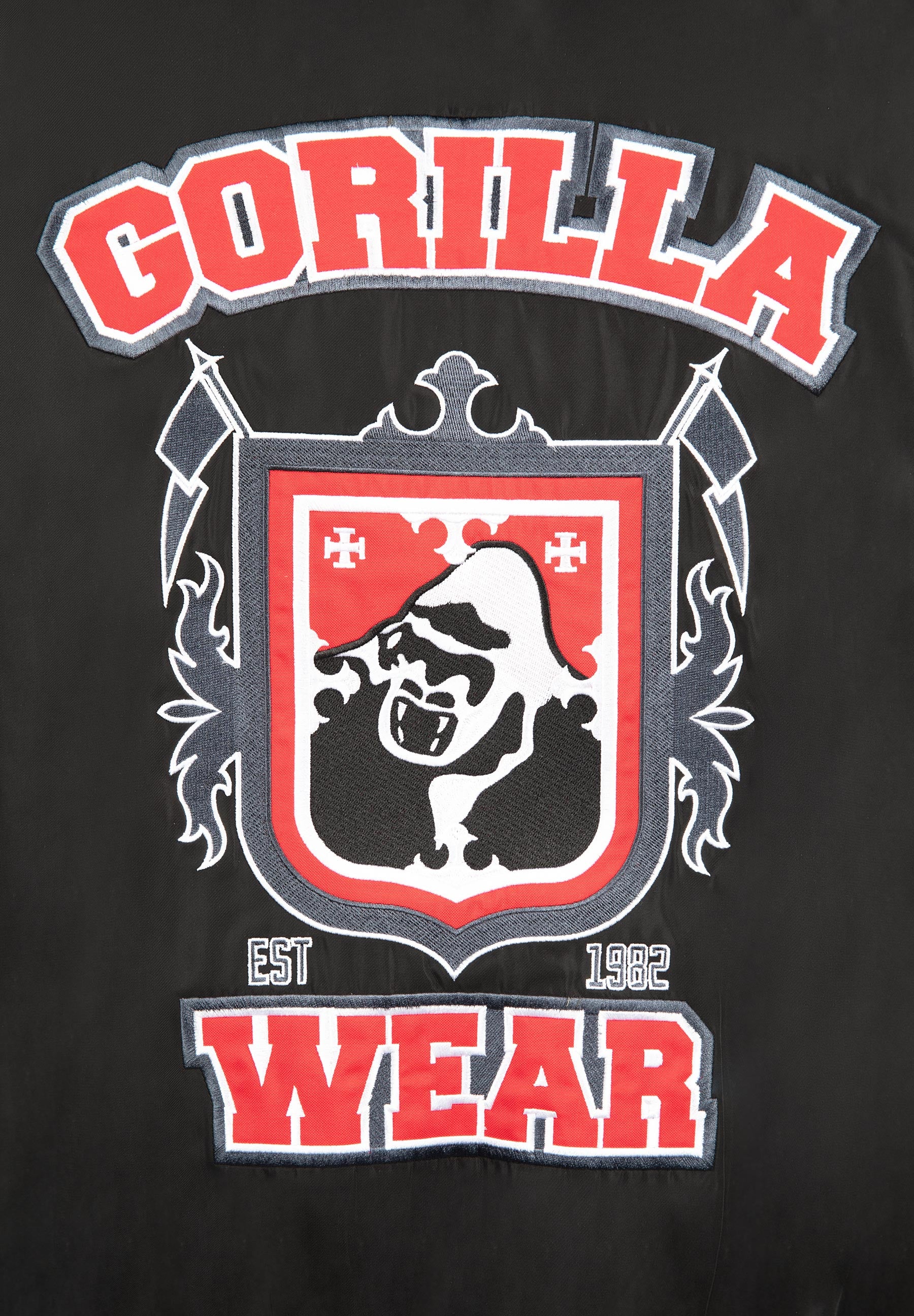 Gorilla Wear Covington Bomber Jacket - Black