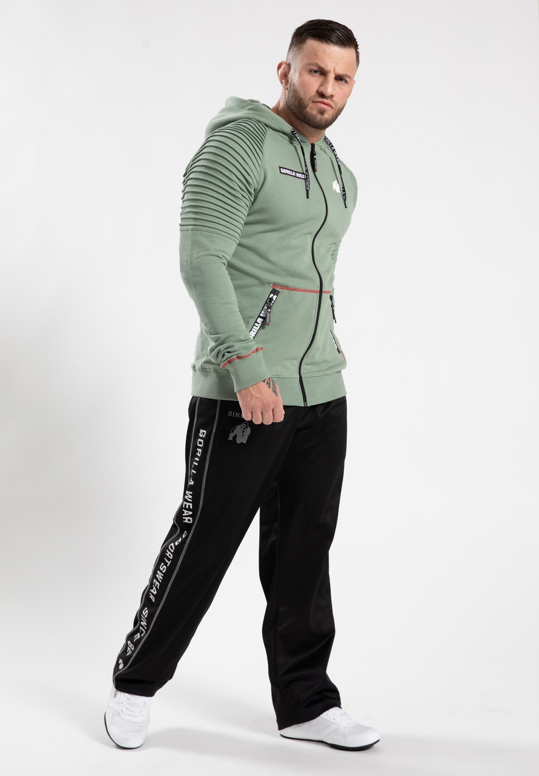 Gorilla Wear Georgia Zipped Hoodie - Kaikki värit