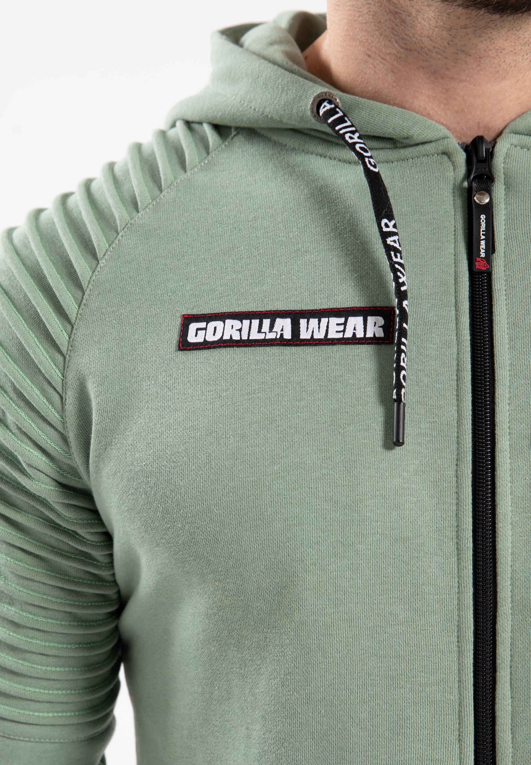 Gorilla Wear Georgia Zipped Hoodie - Kaikki värit