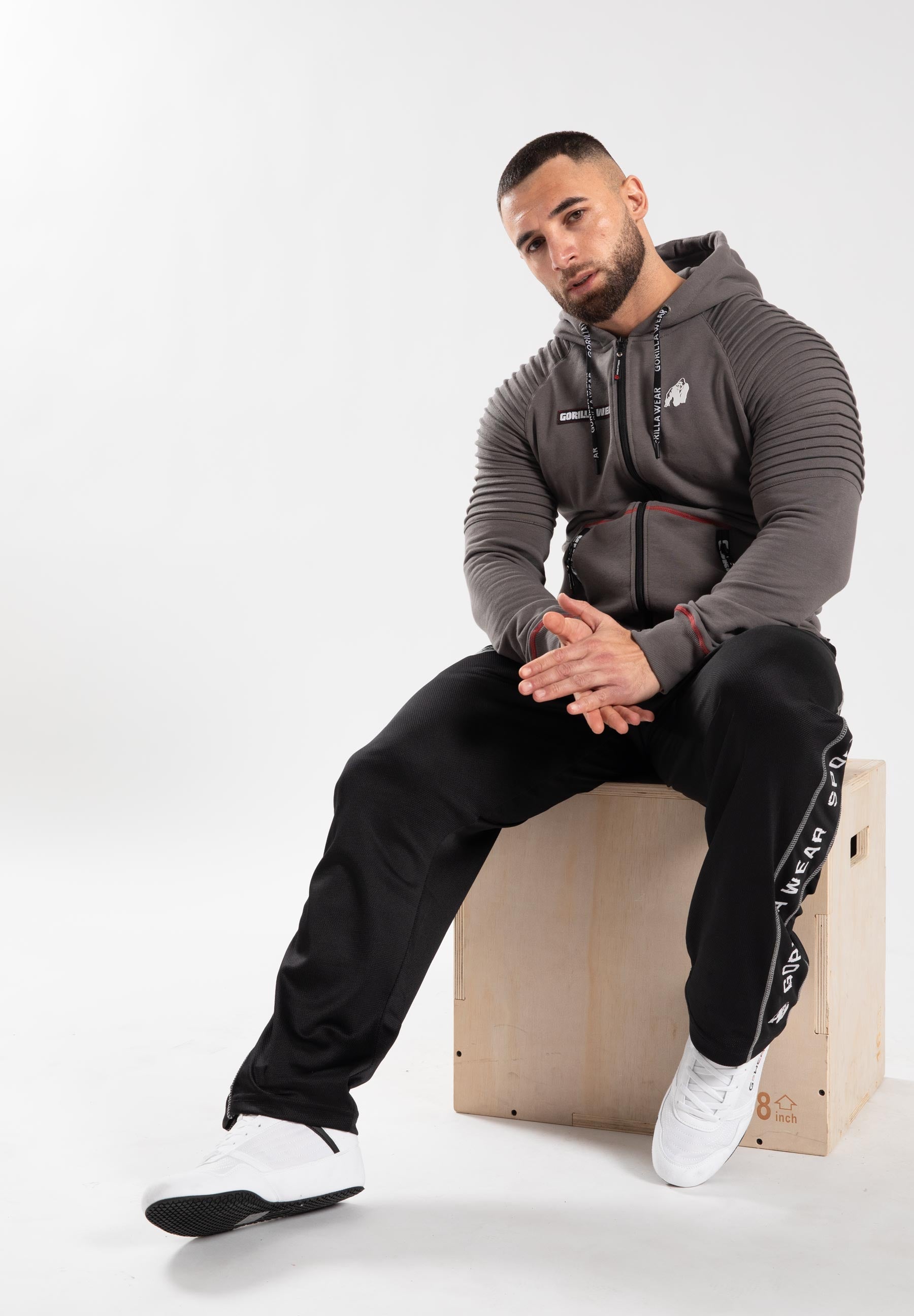 Gorilla Wear Georgia Zipped Hoodie - Kaikki värit