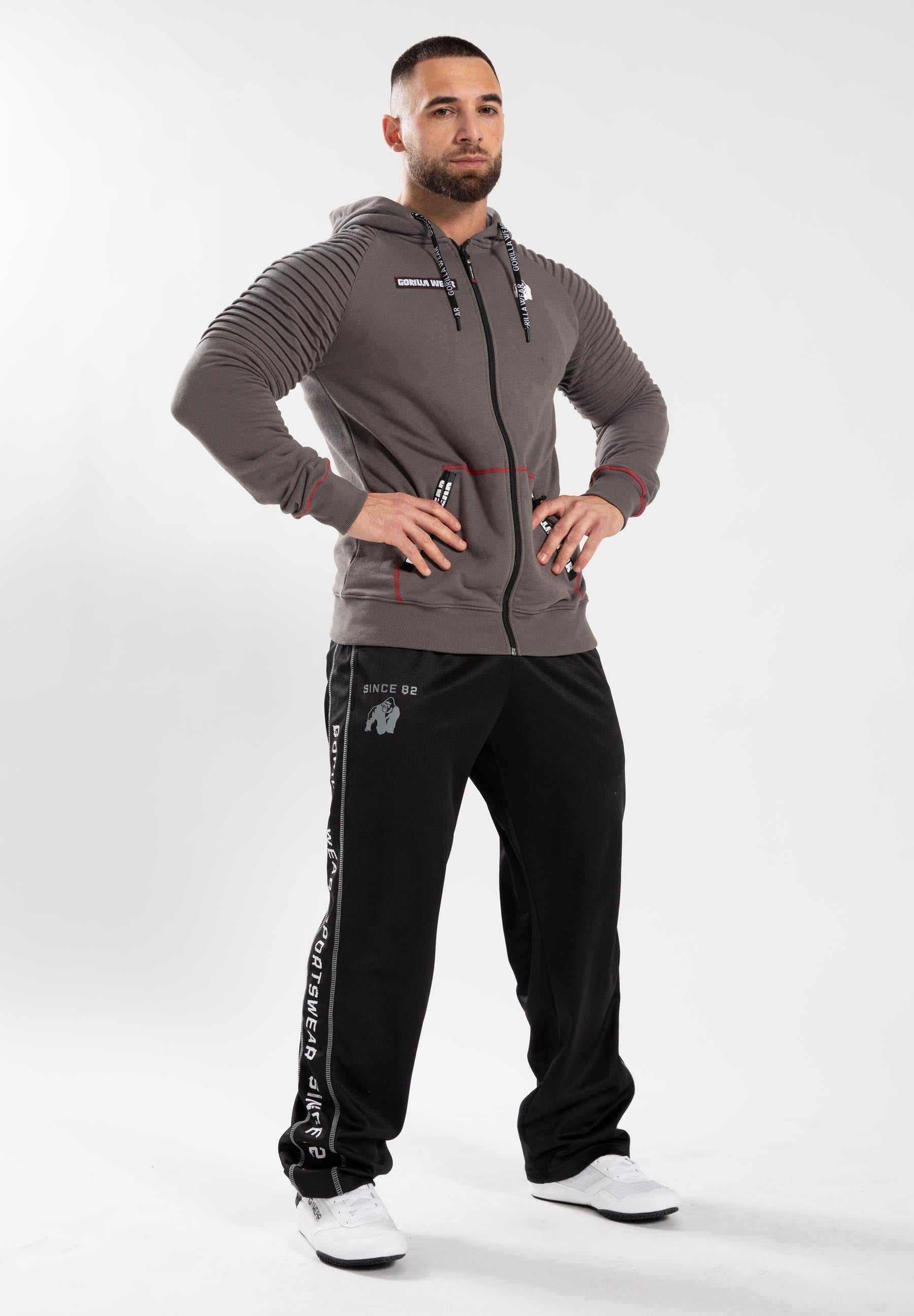 Gorilla Wear Georgia Zipped Hoodie - Kaikki värit