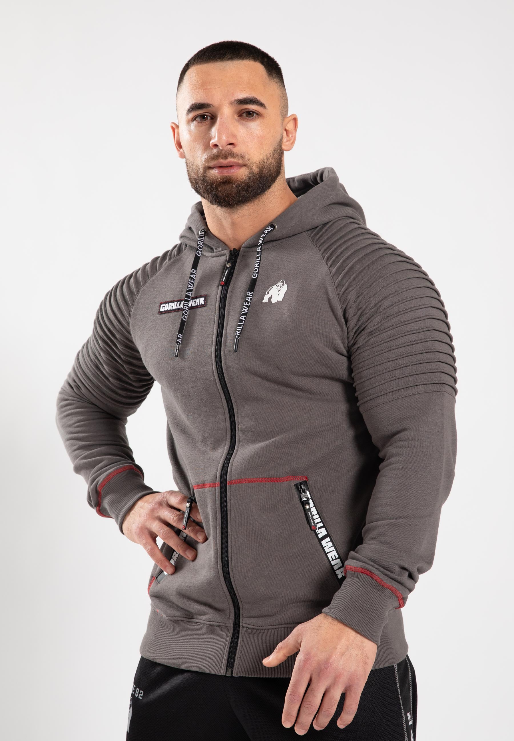 Gorilla Wear Georgia Zipped Hoodie - Kaikki värit