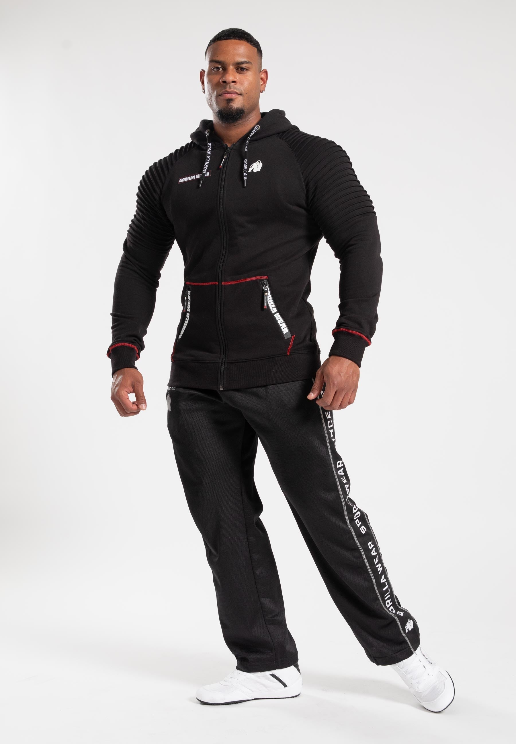 Gorilla Wear Georgia Zipped Hoodie - Kaikki värit