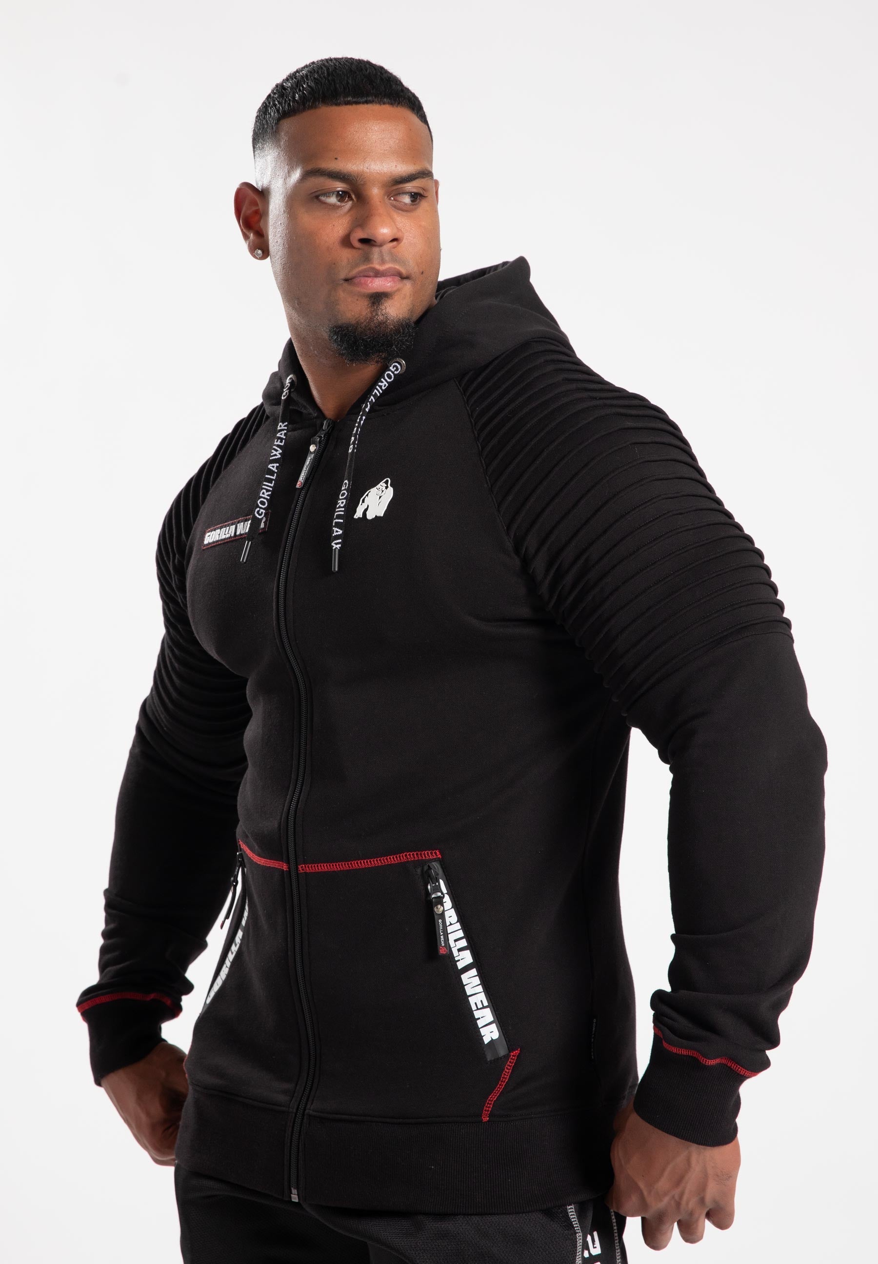 Gorilla Wear Georgia Zipped Hoodie - Kaikki värit