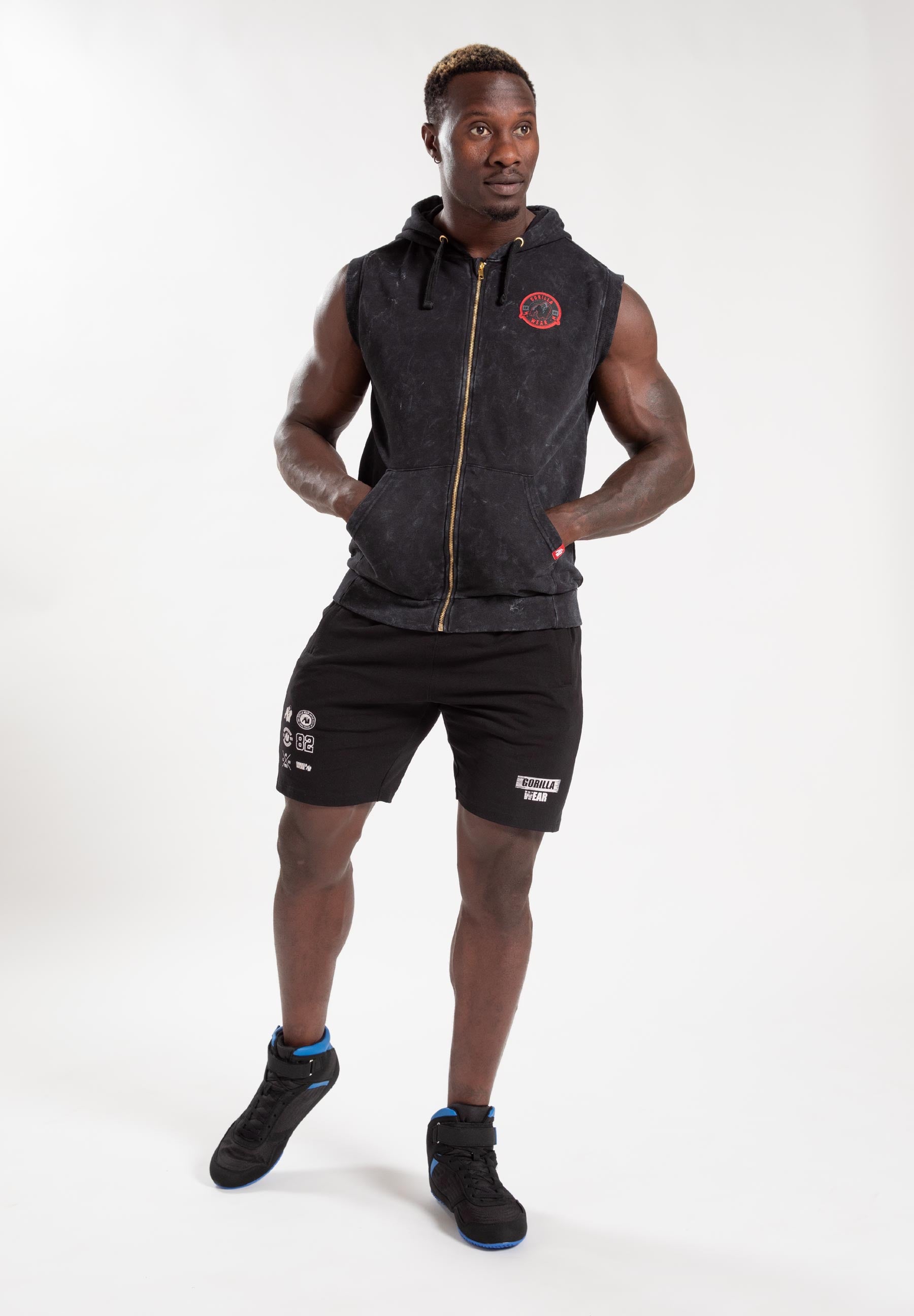 Gorilla Wear Silverdale Sleeveless Hoodie - Kaikki värit