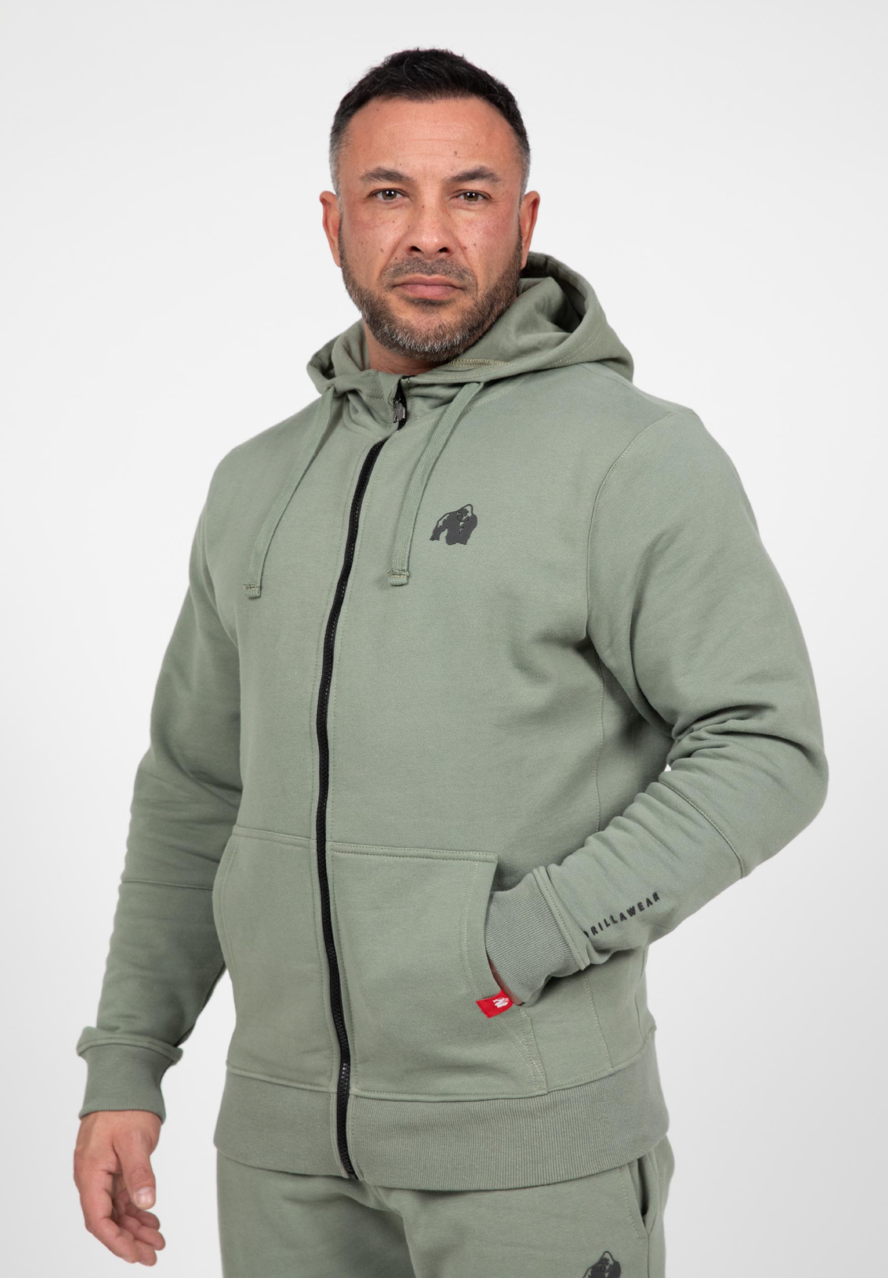 Gorilla Wear Leon Zipped Hoodie - Kaikki värit