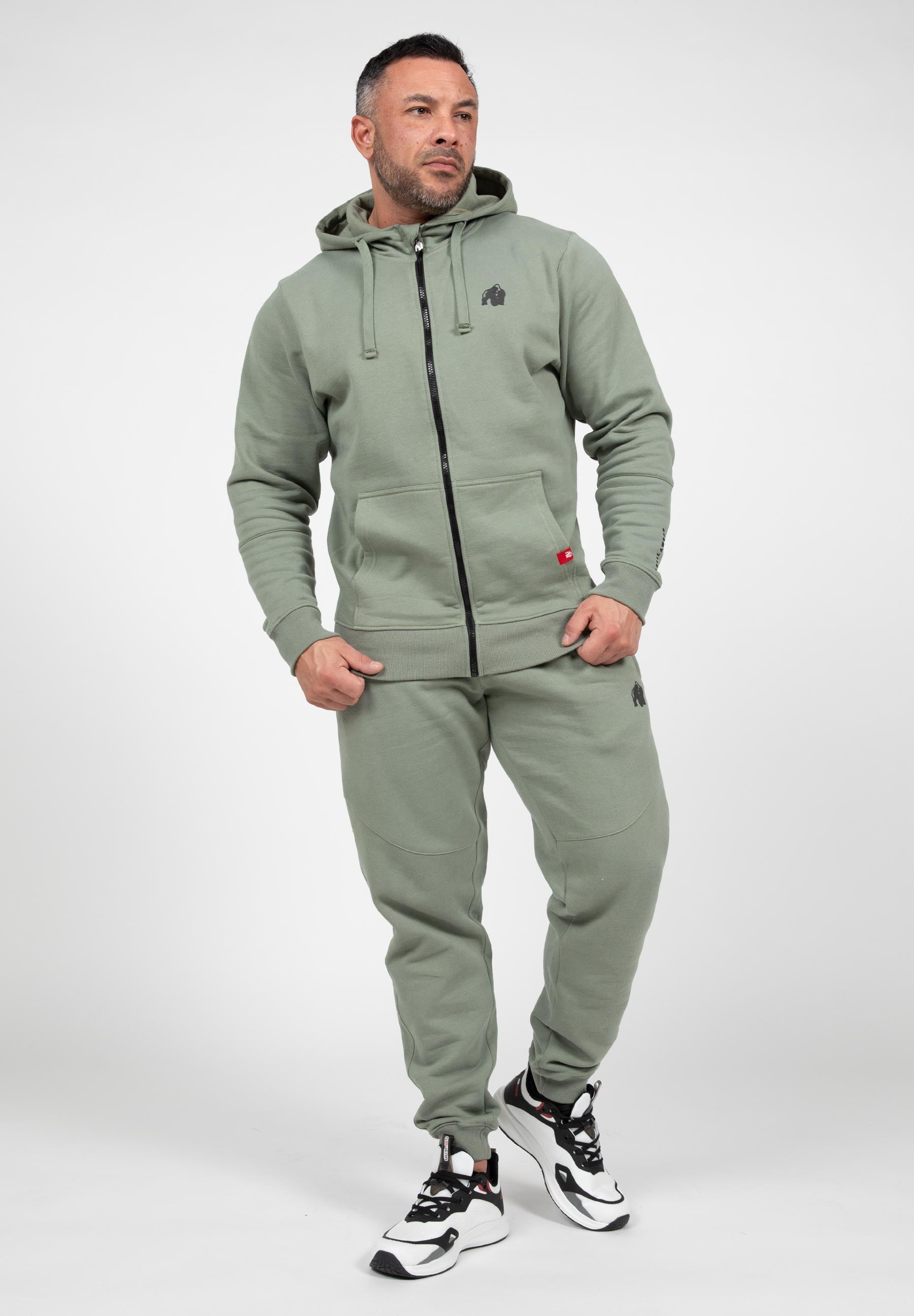 Gorilla Wear Leon Zipped Hoodie - Kaikki värit