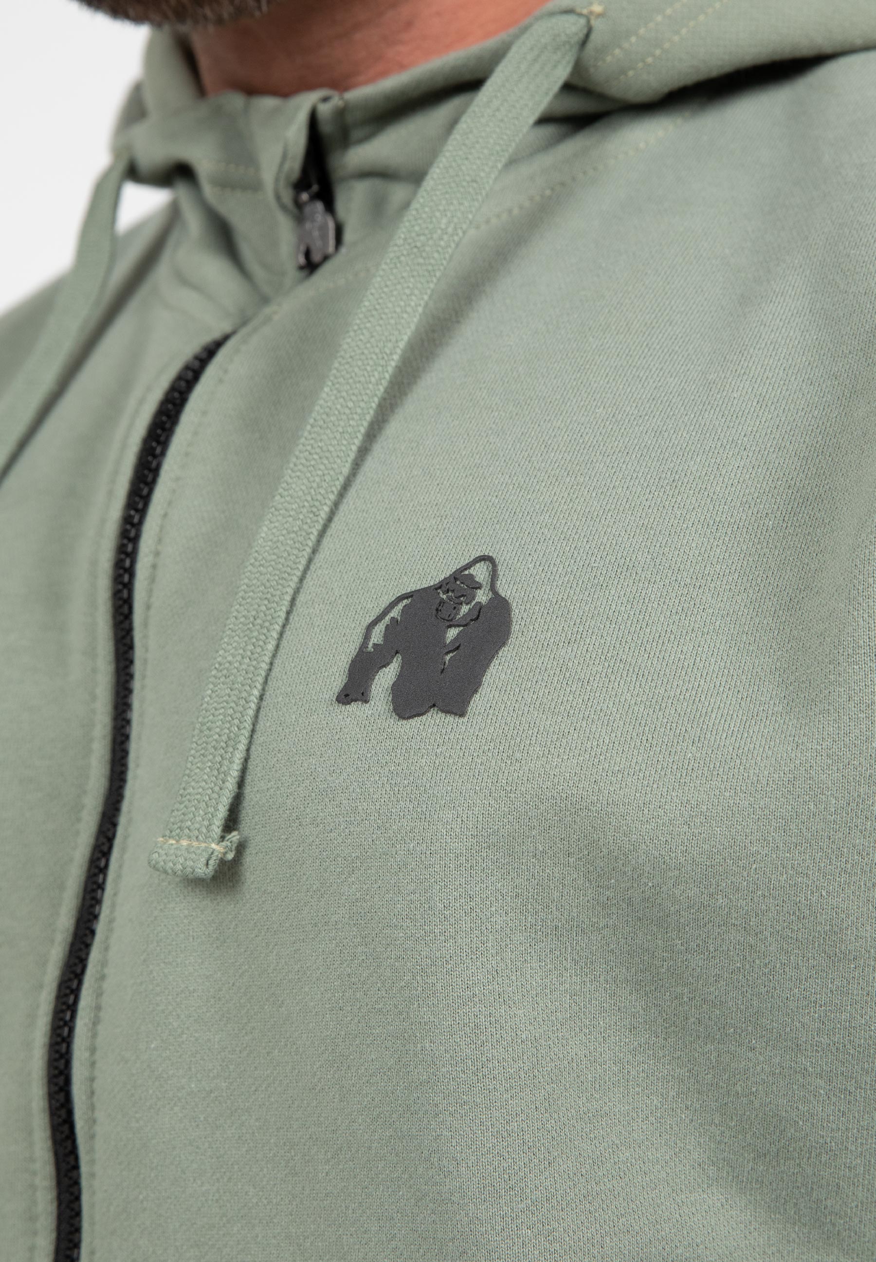 Gorilla Wear Leon Zipped Hoodie - Kaikki värit
