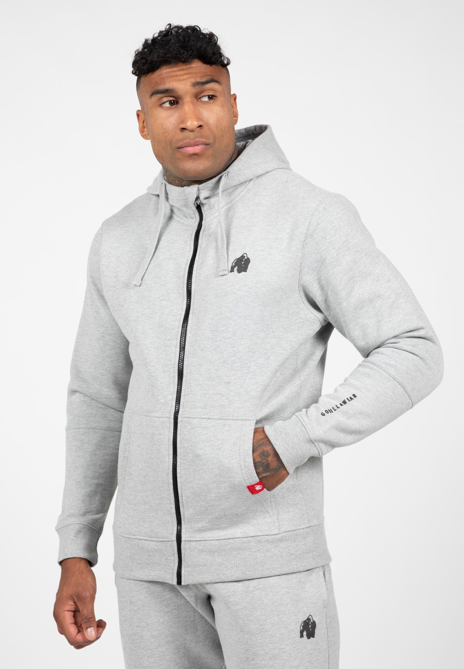 Gorilla Wear Leon Zipped Hoodie - Kaikki värit