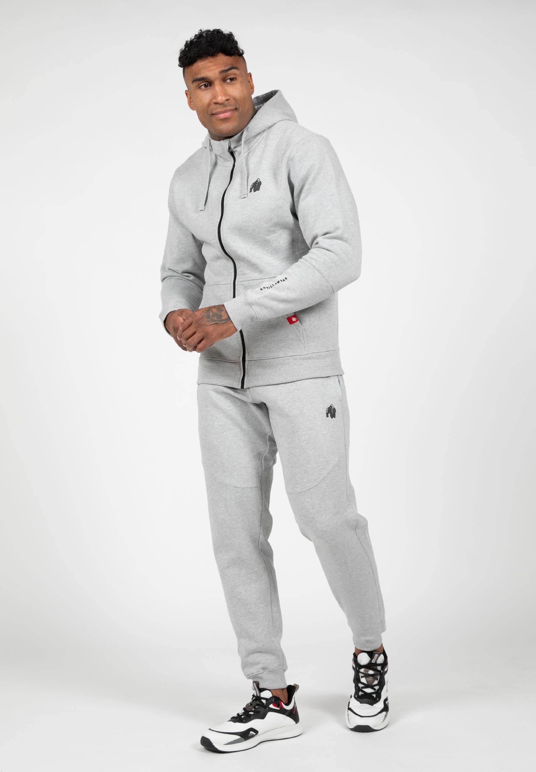 Gorilla Wear Leon Zipped Hoodie - Kaikki värit