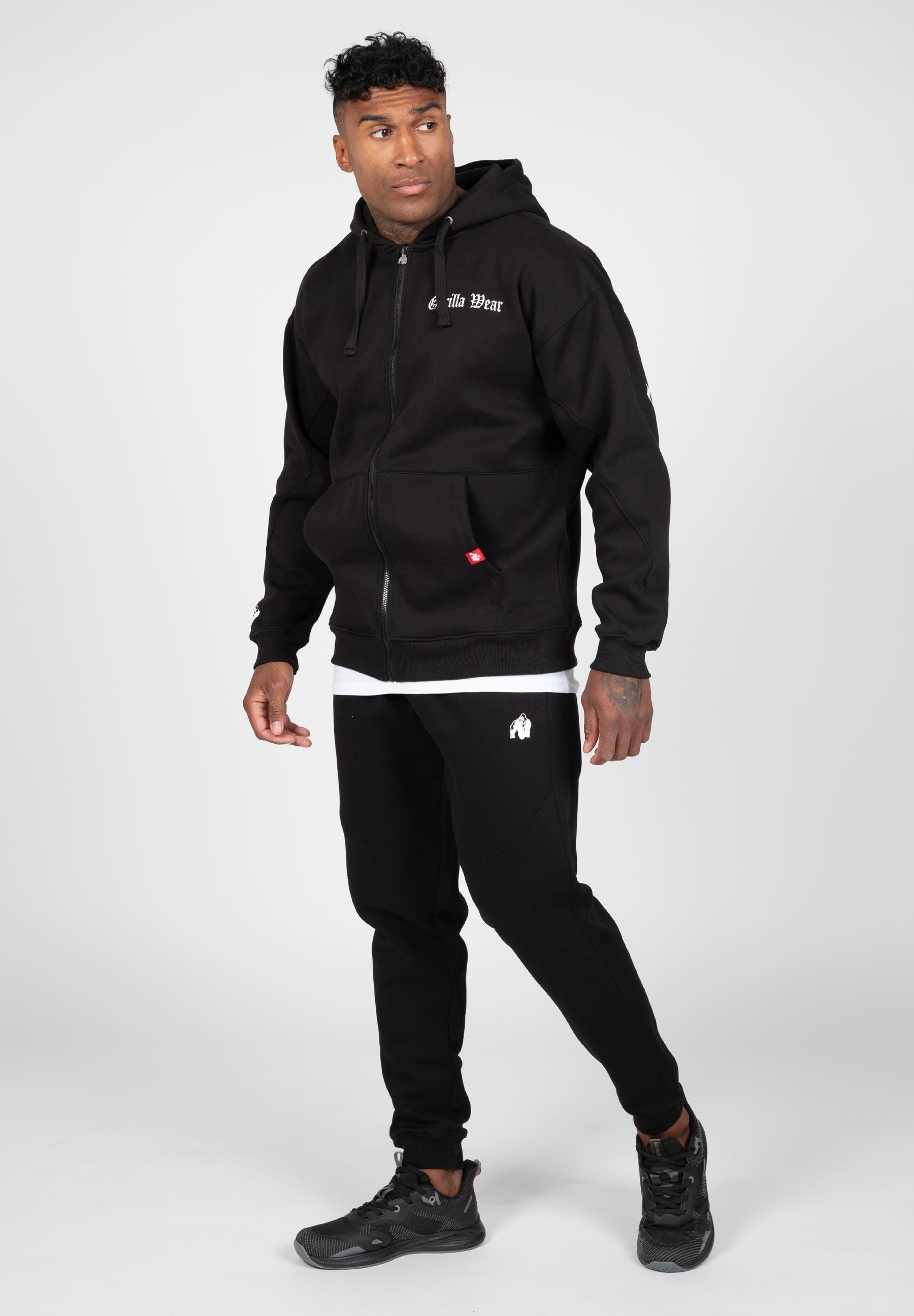 Gorilla Wear Utah Zipped Hoodie - Kaikki värit