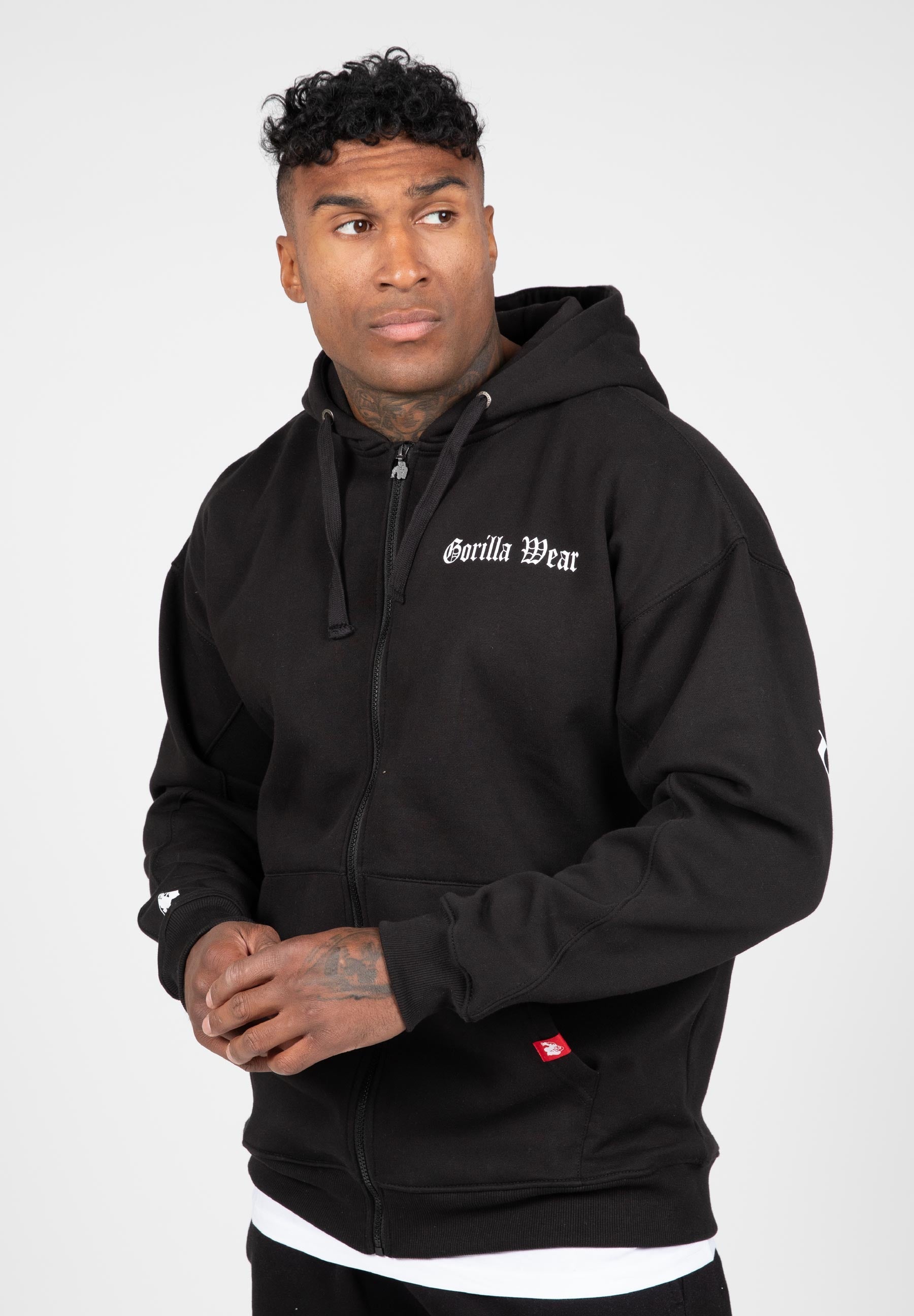 Gorilla Wear Utah Zipped Hoodie - Kaikki värit