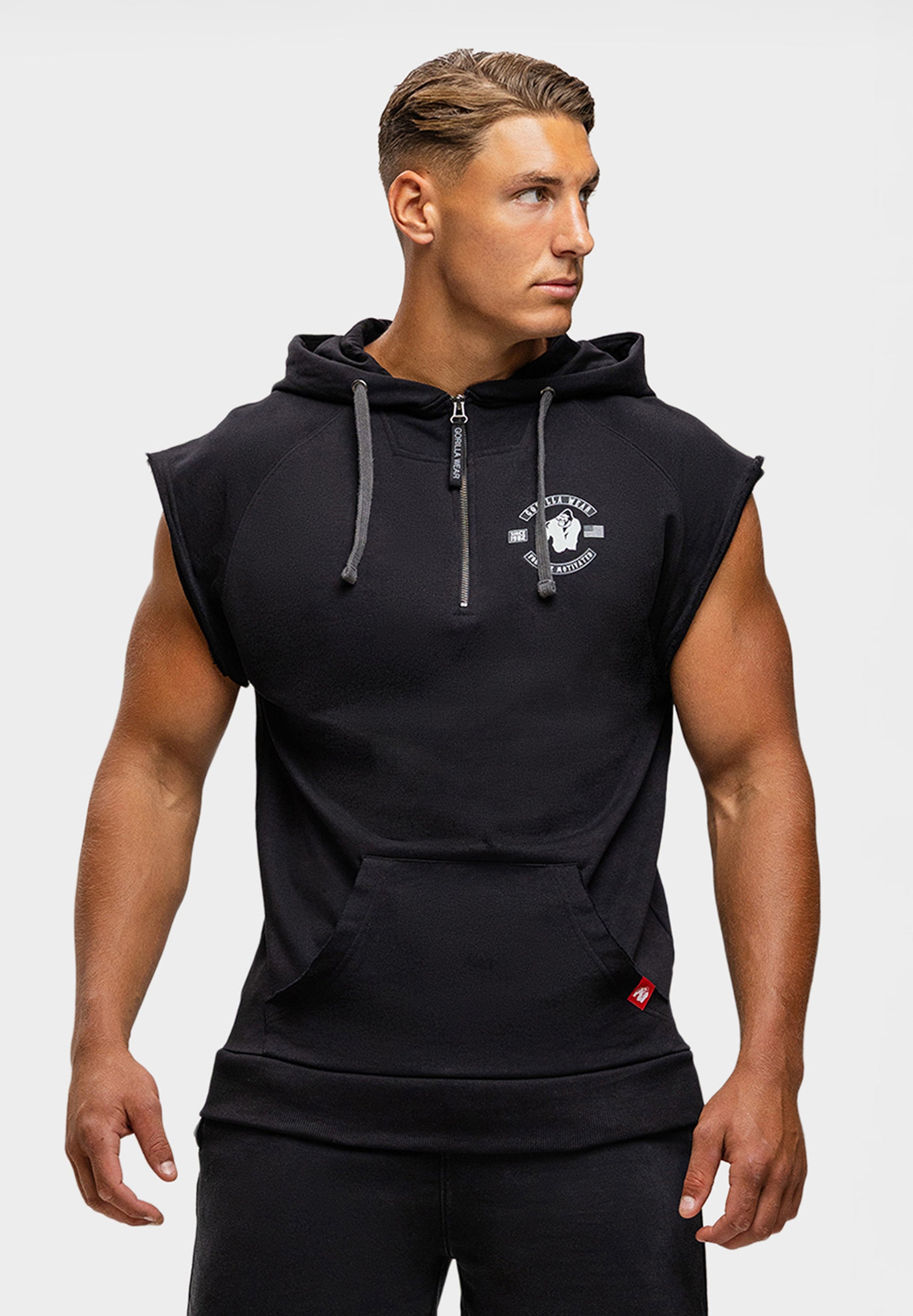 Gorilla Wear Huntley Sleeveless Hoodie - Kaikki värit
