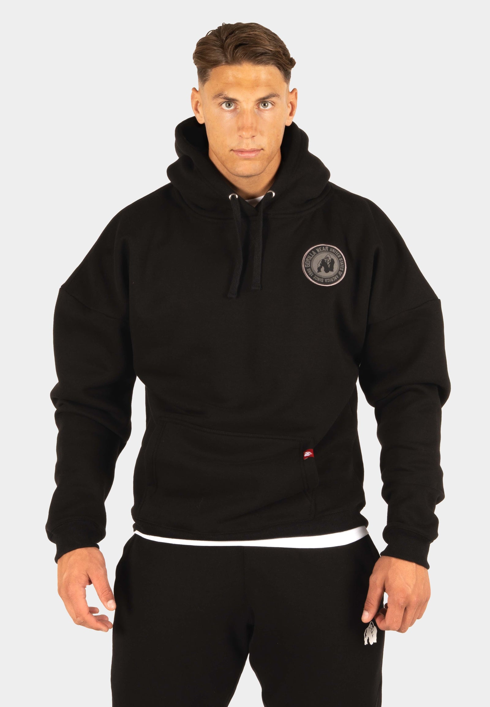 Gorilla Wear Jordan Oversized Hoodie - Black