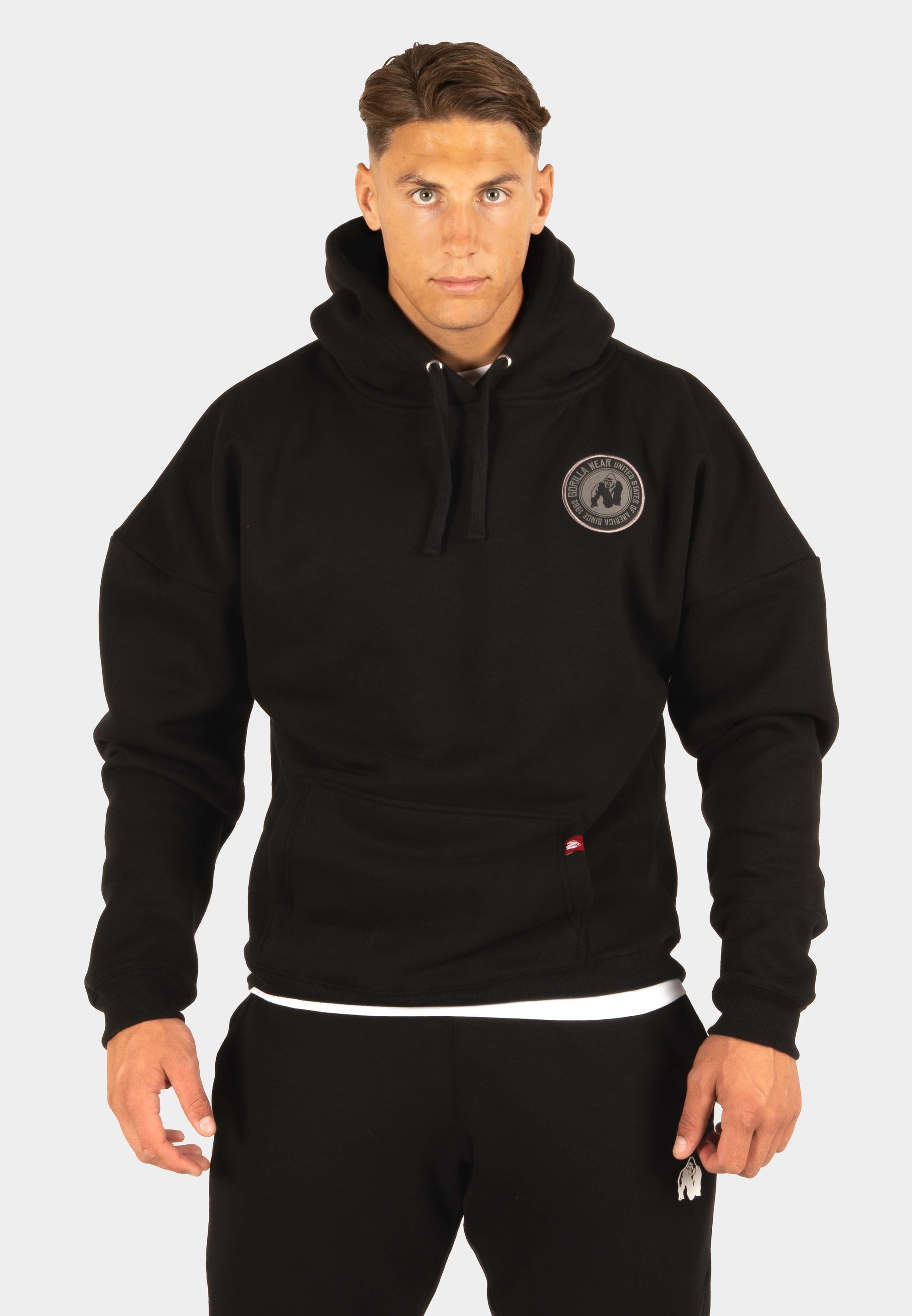 Gorilla Wear Jordan Oversized Hoodie - Black