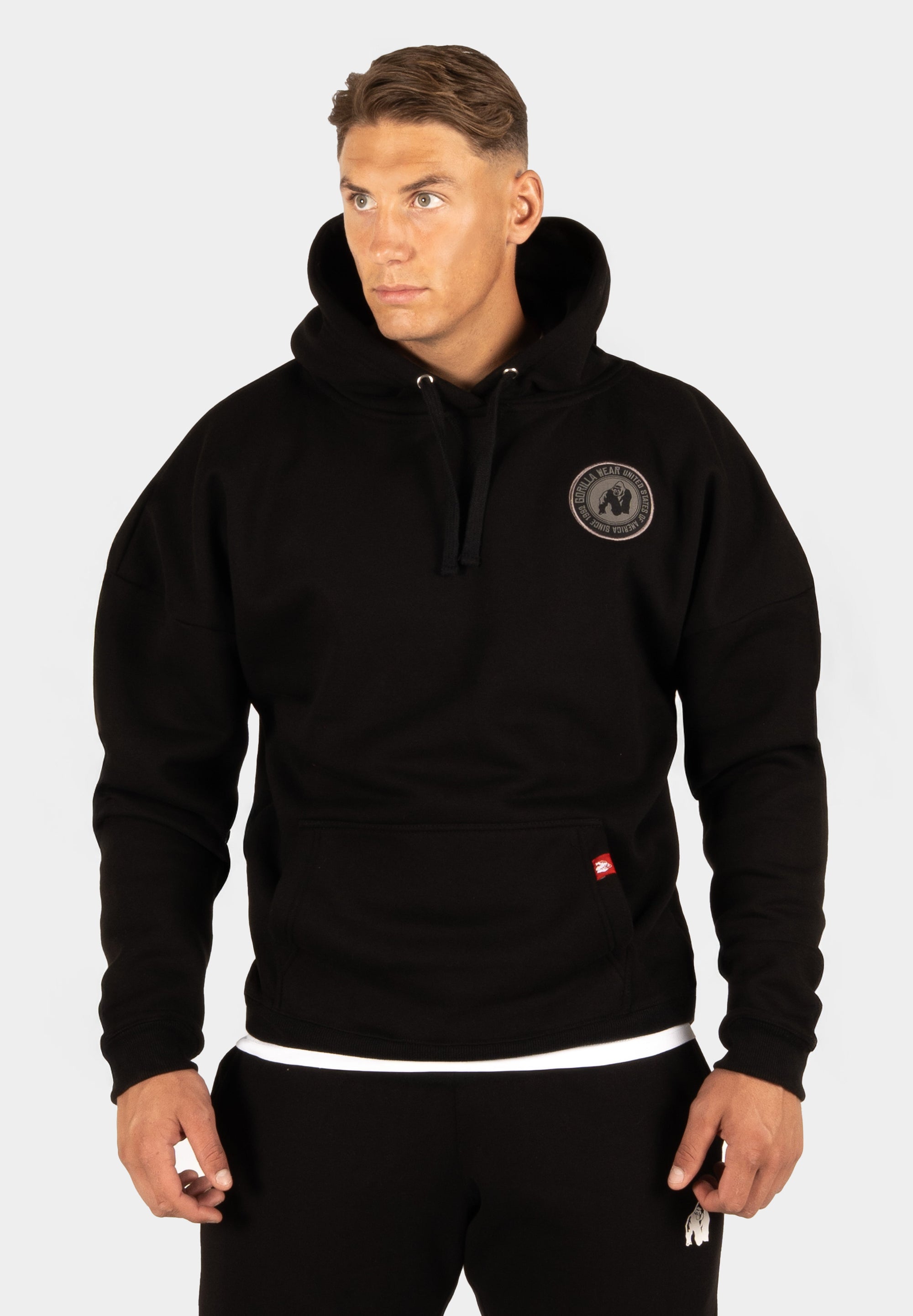 Gorilla Wear Jordan Oversized Hoodie - Black