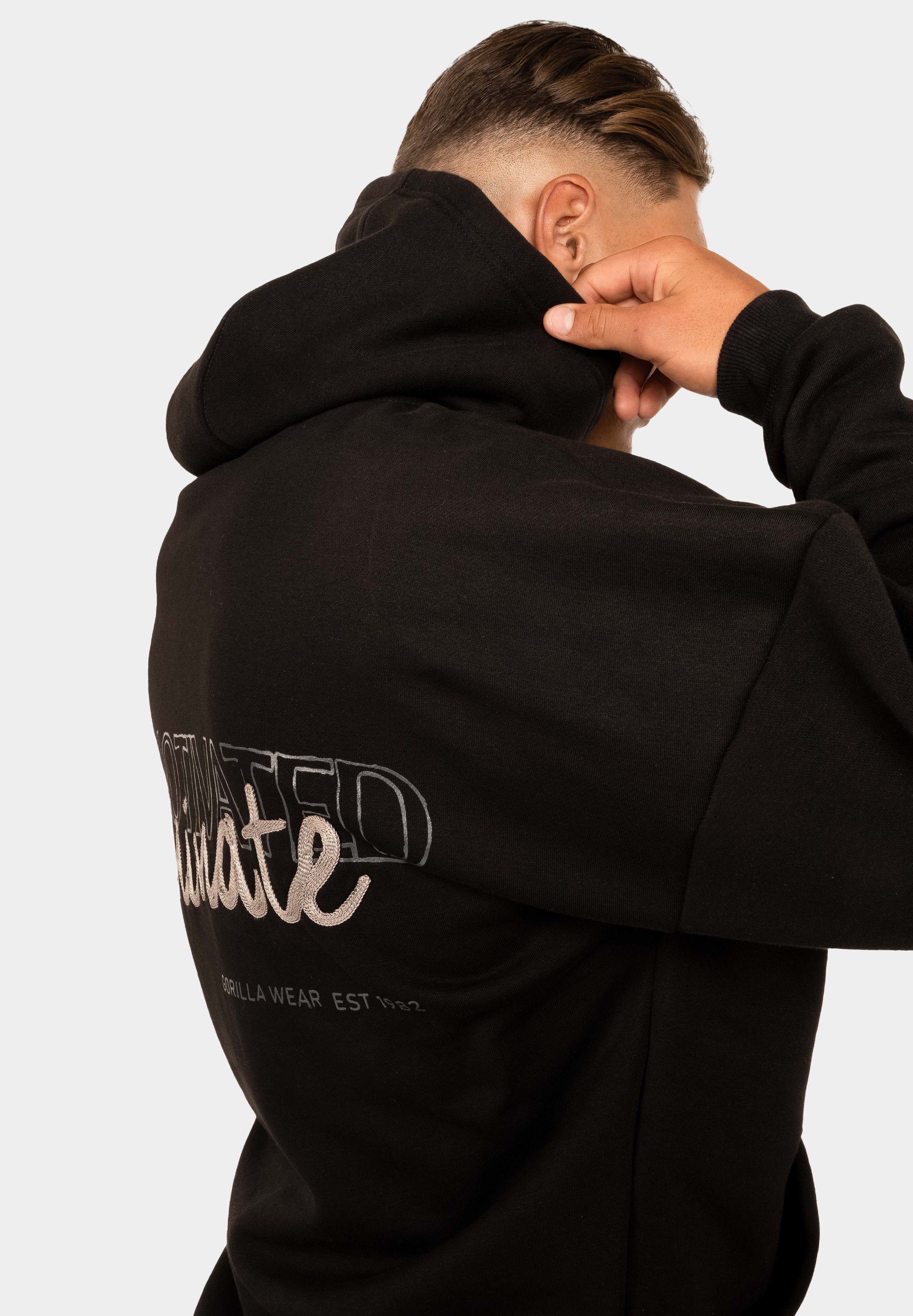 Gorilla Wear Jordan Oversized Hoodie - Black