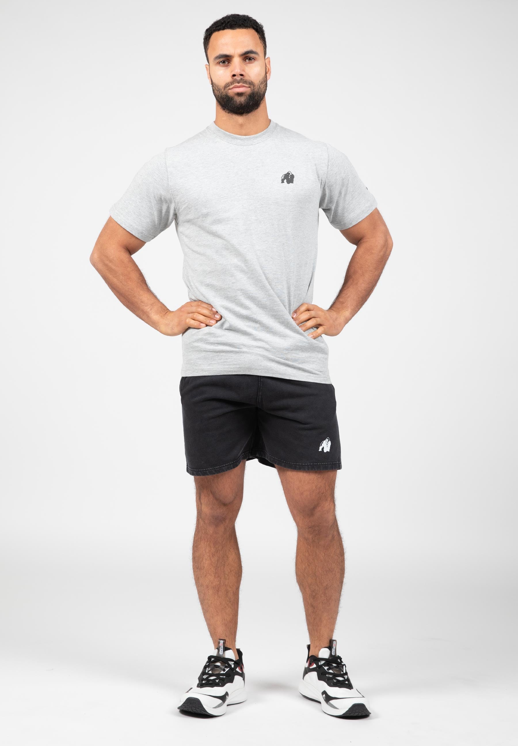 Gorilla Wear Curtis Sweatshorts - Washed Gray