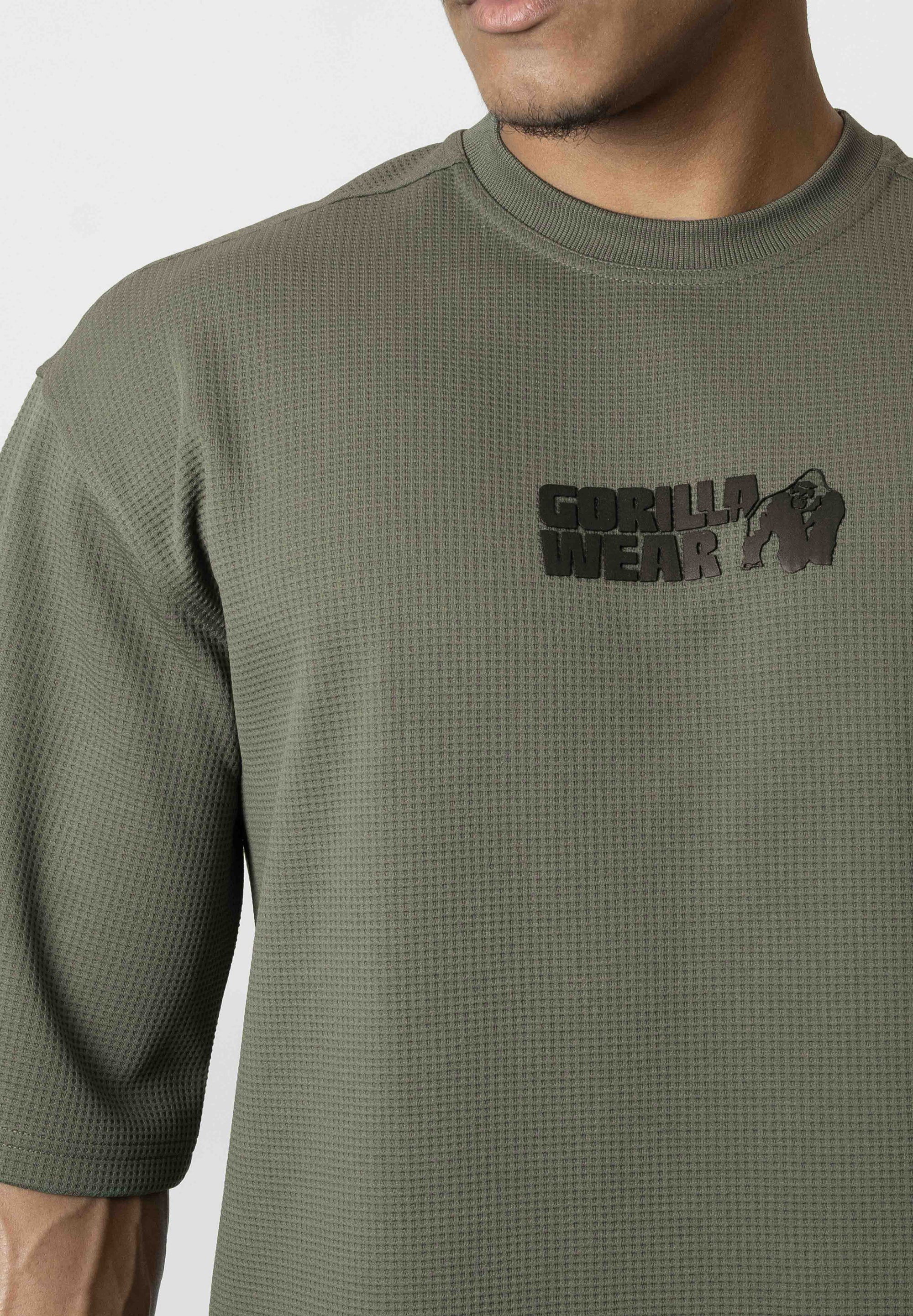 Gorilla Wear Idaho Oversized Waffle T-Shirt - All Colors