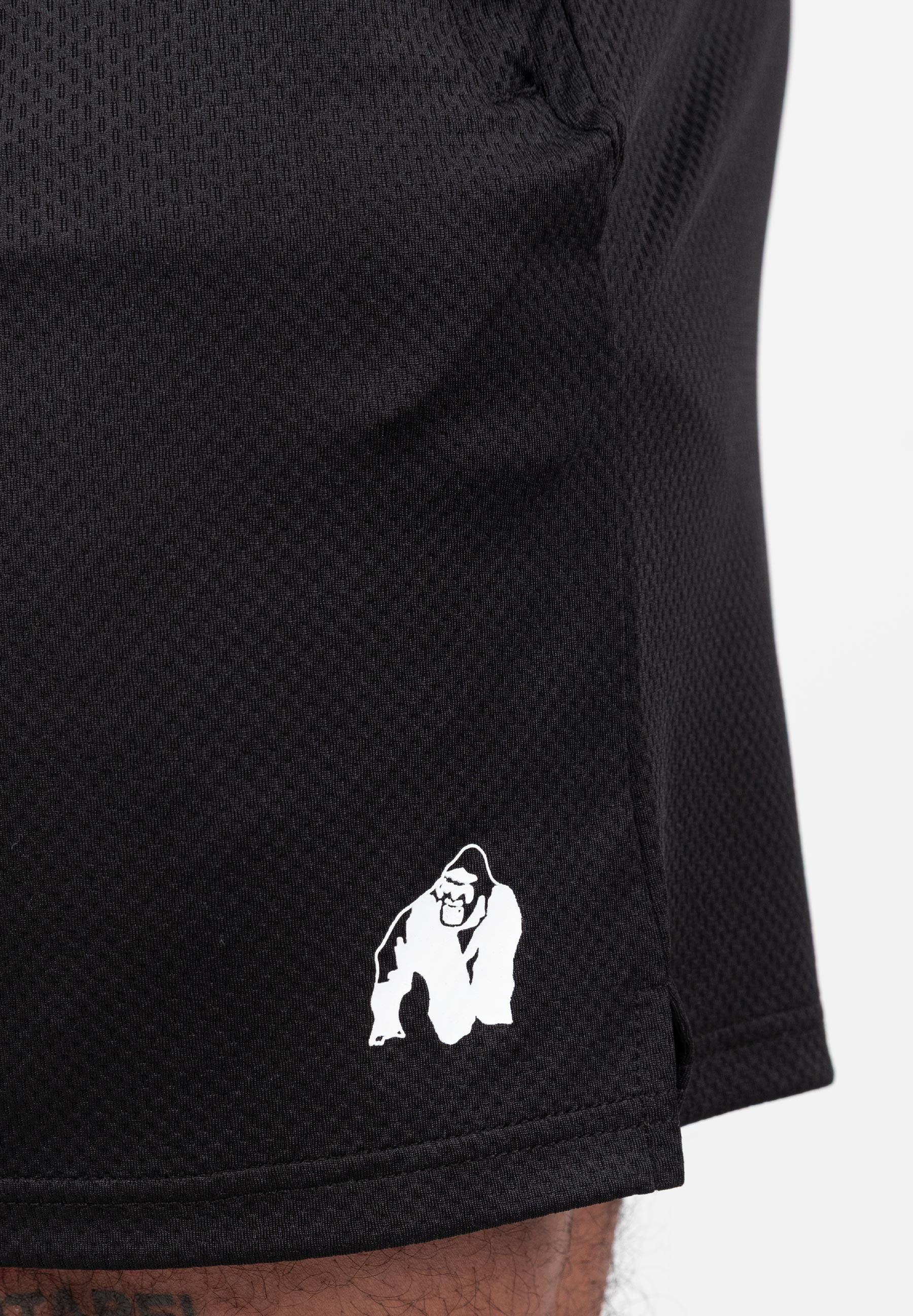 Gorilla Wear Miles Mesh Shorts - Black