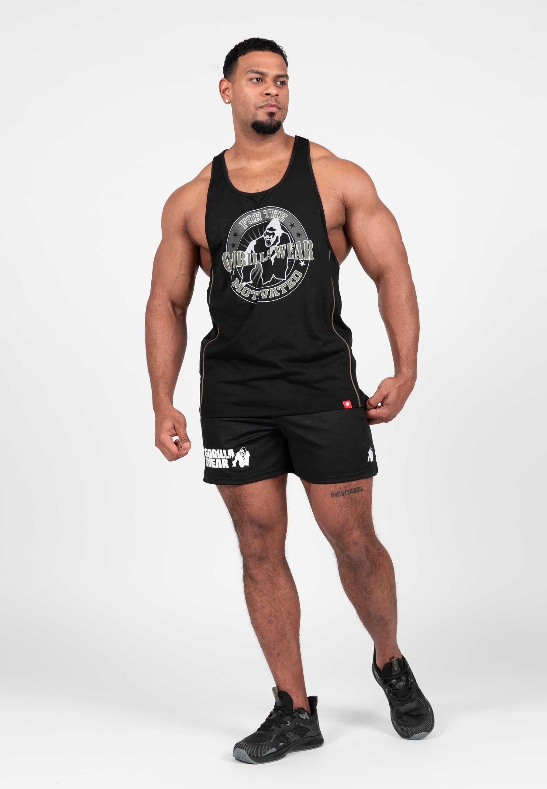 Gorilla Wear Miles Mesh Shorts - Black