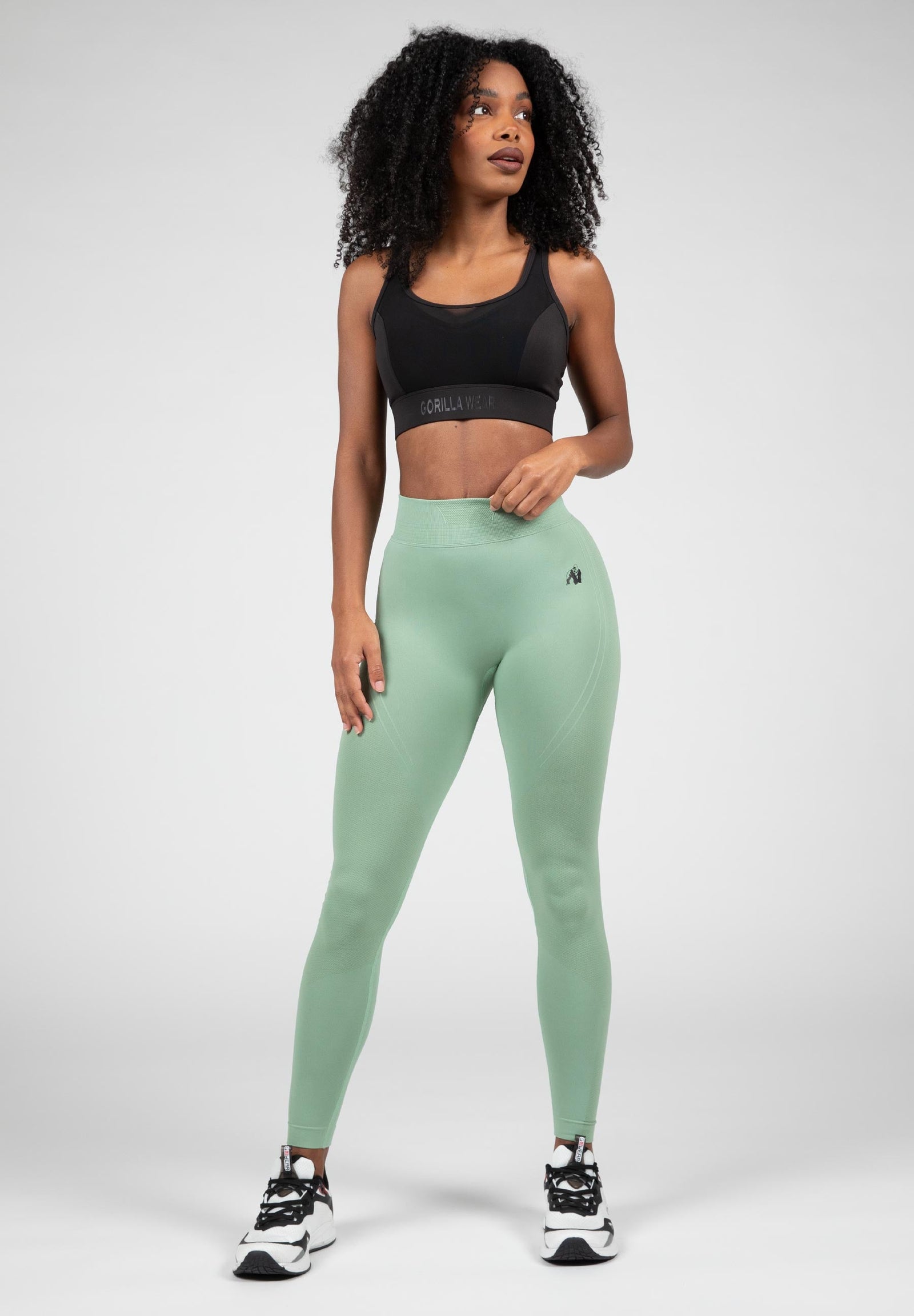 Gorilla Wear Riley High Support Sports Bra - Black