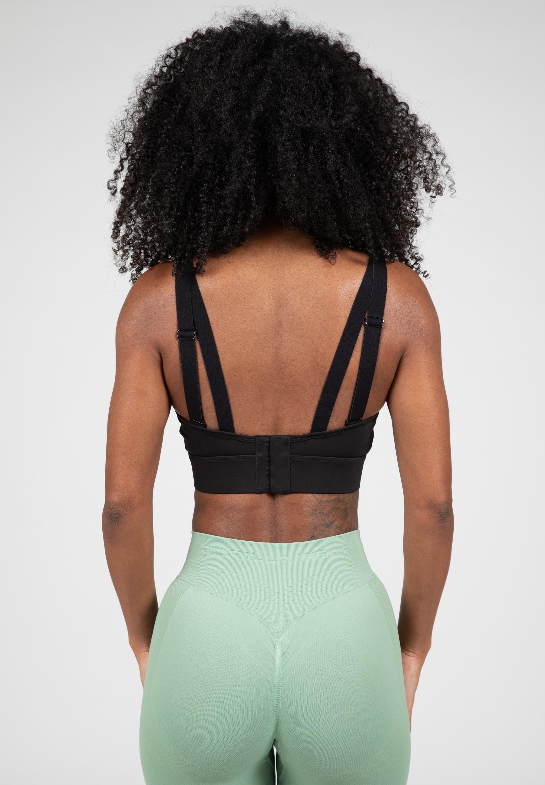 Gorilla Wear Riley High Support Sports Bra - Black