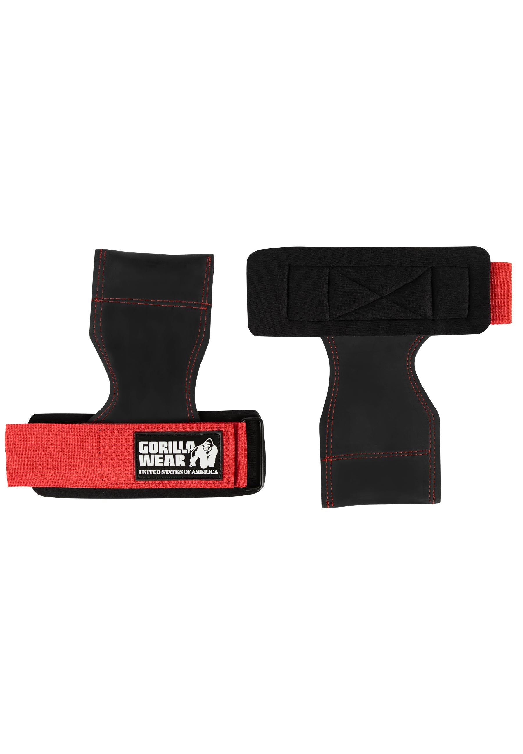 Gorilla Wear Lifting Grips - Musta
