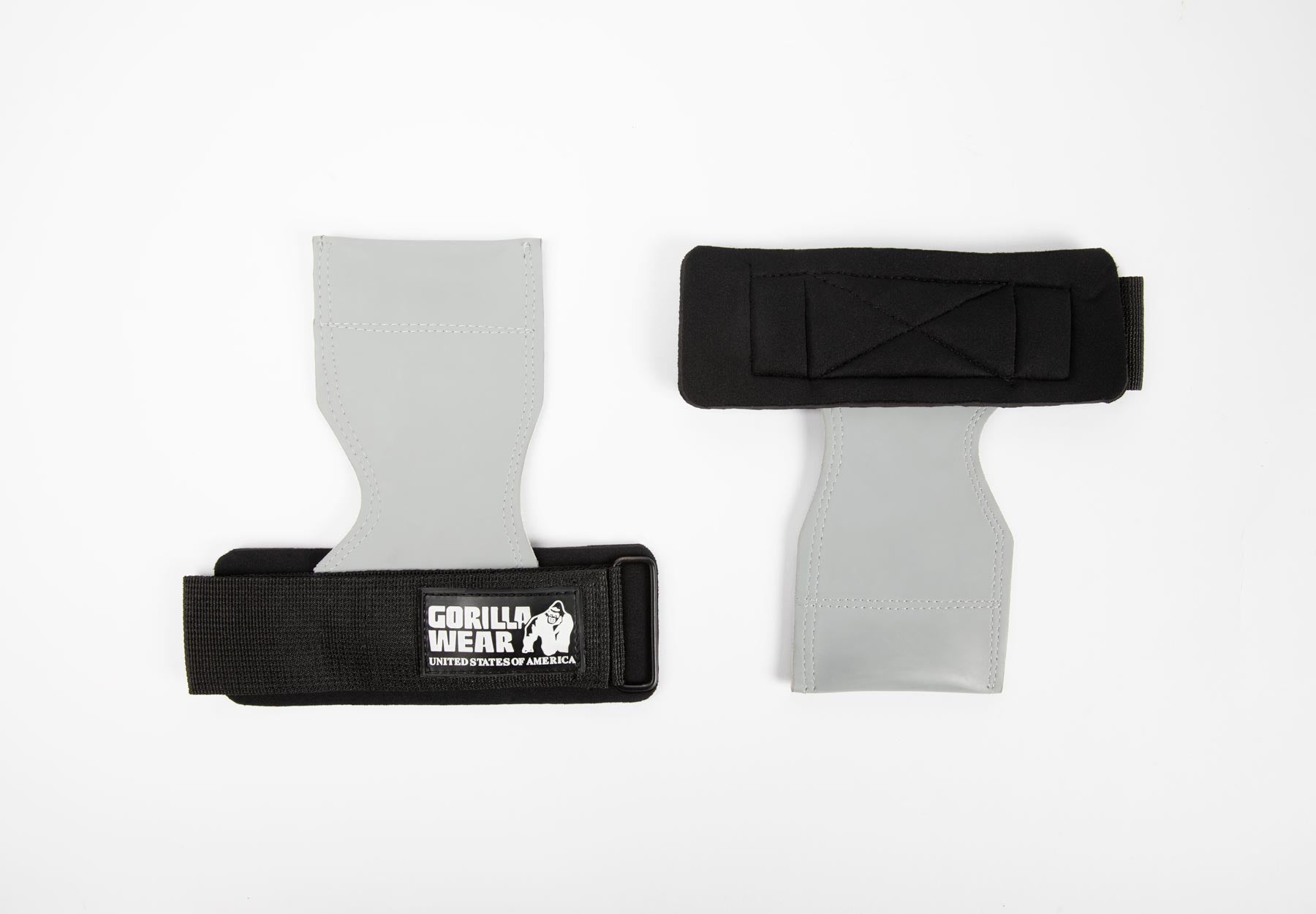 Gorilla Wear Lifting Grips - Musta