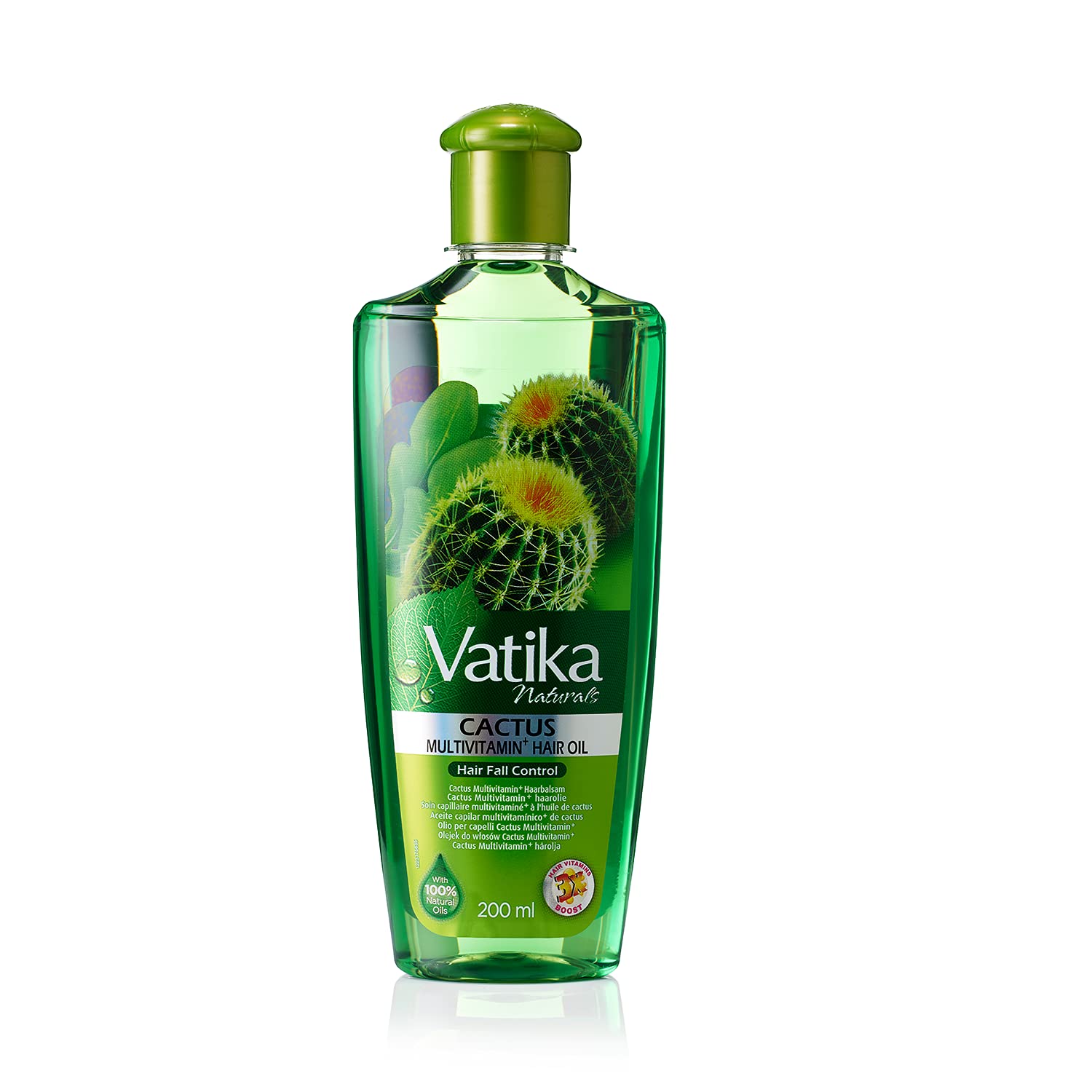 Vatika Cactus Multivitamin Hair Oil (200ml)