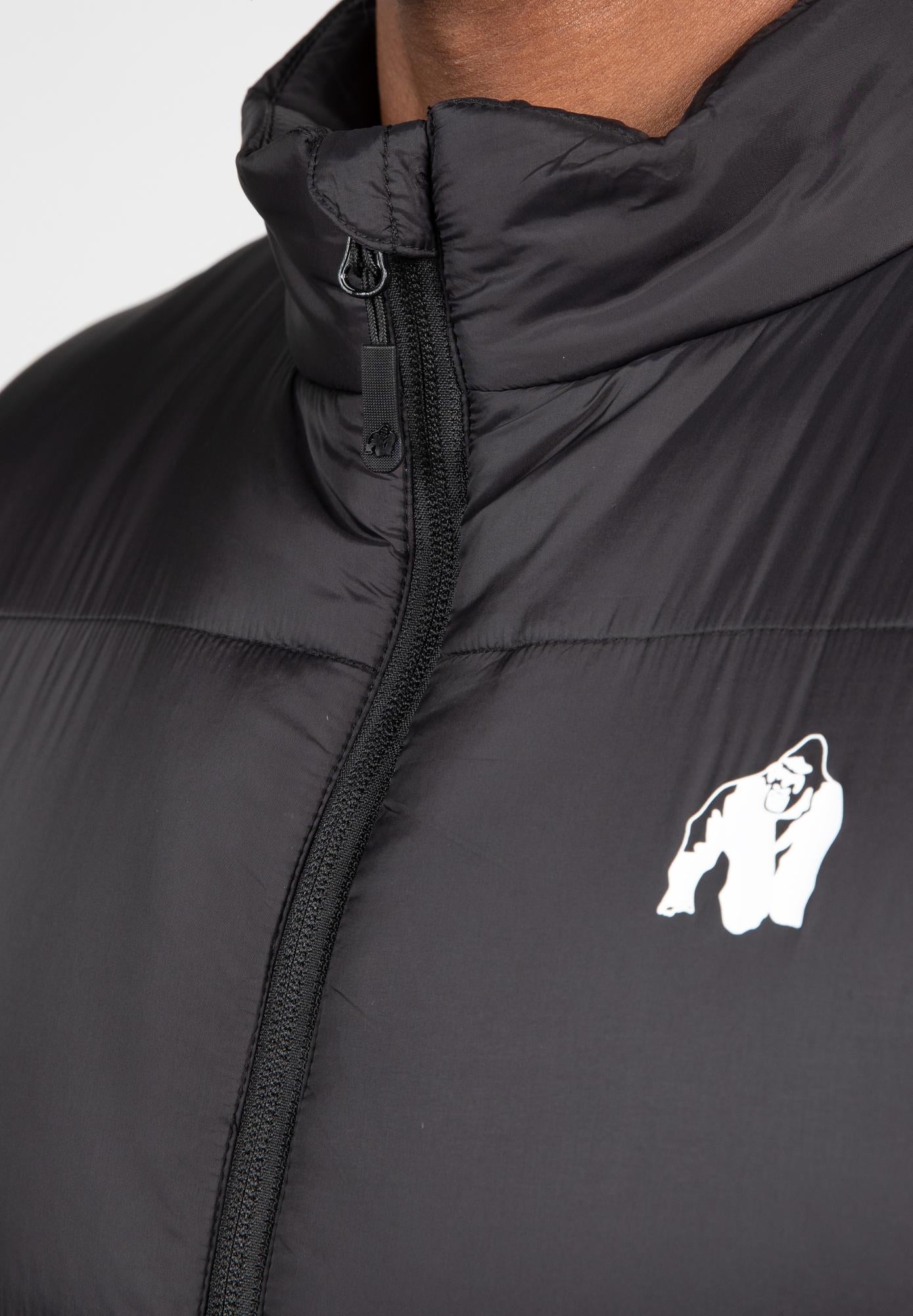 Gorilla Wear Irvine Puffer Vest - Black