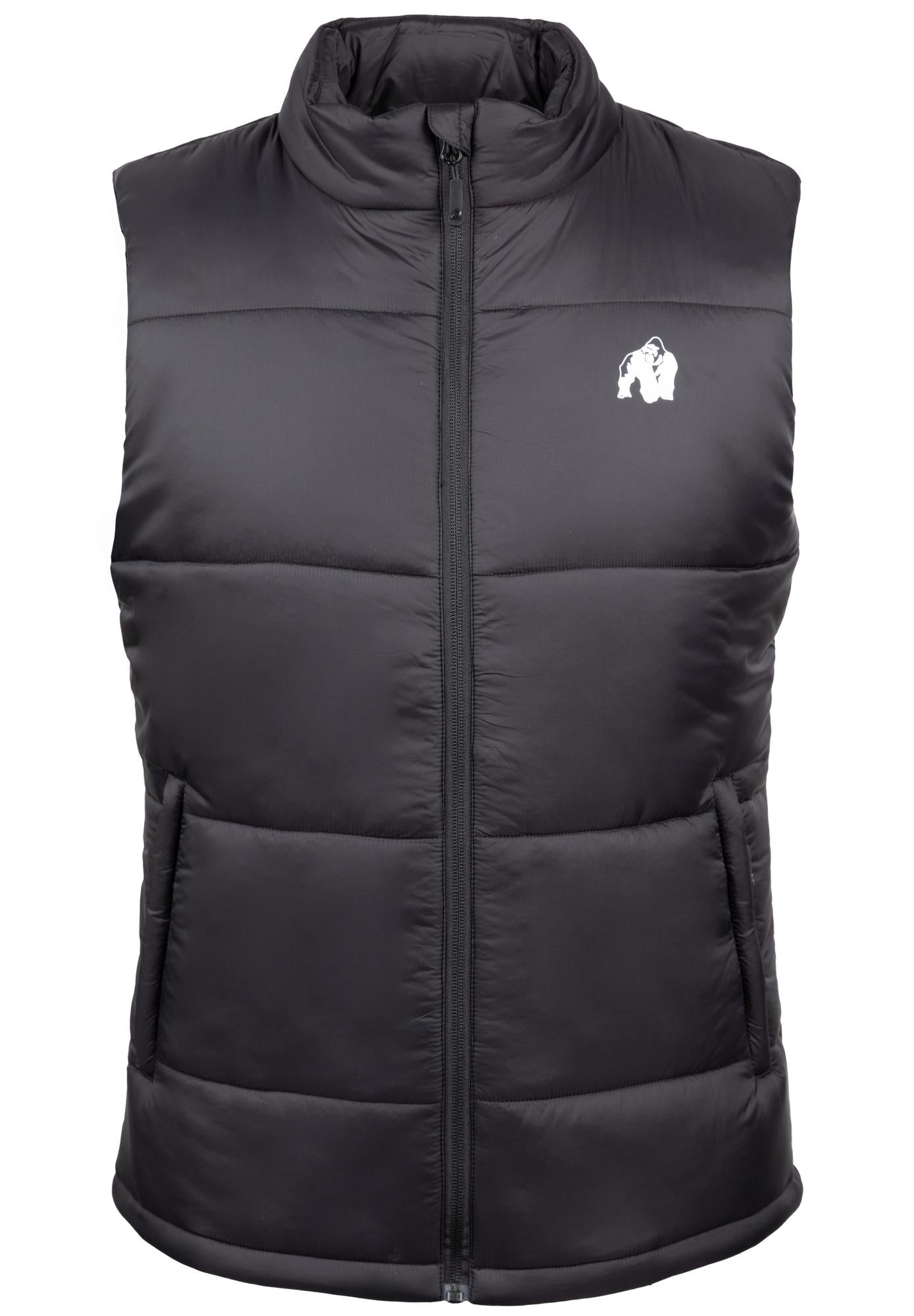 Gorilla Wear Irvine Puffer Vest - Black