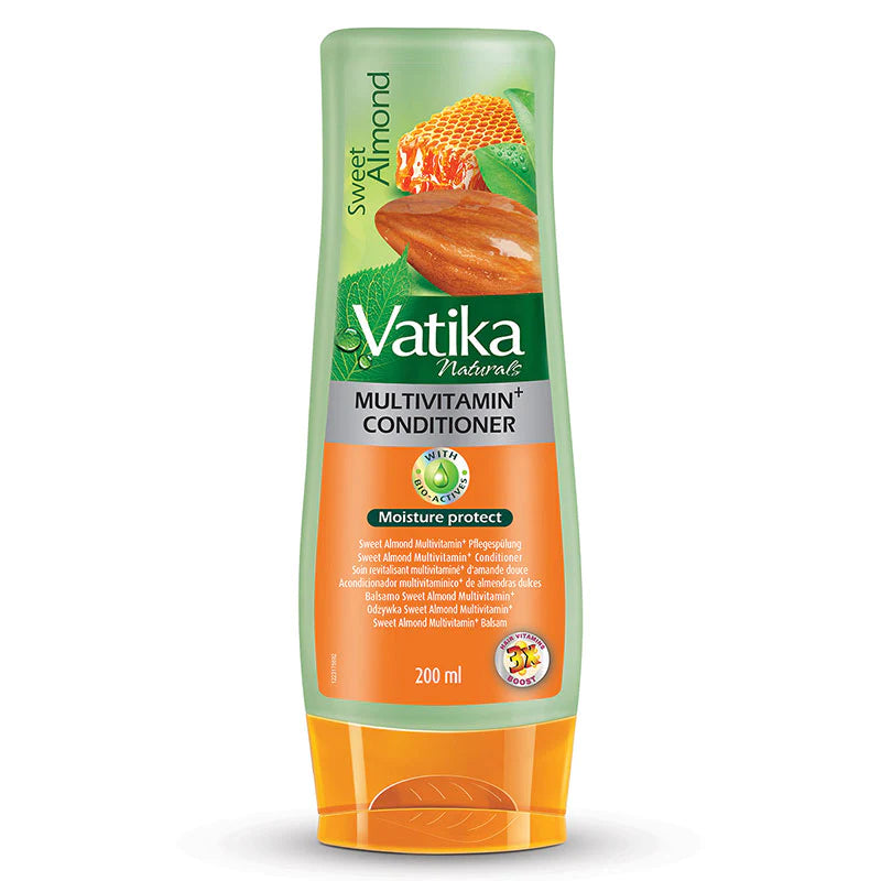 Vatika Multivitamin Almond Moist Conditioner -hoitoaine (200ml)