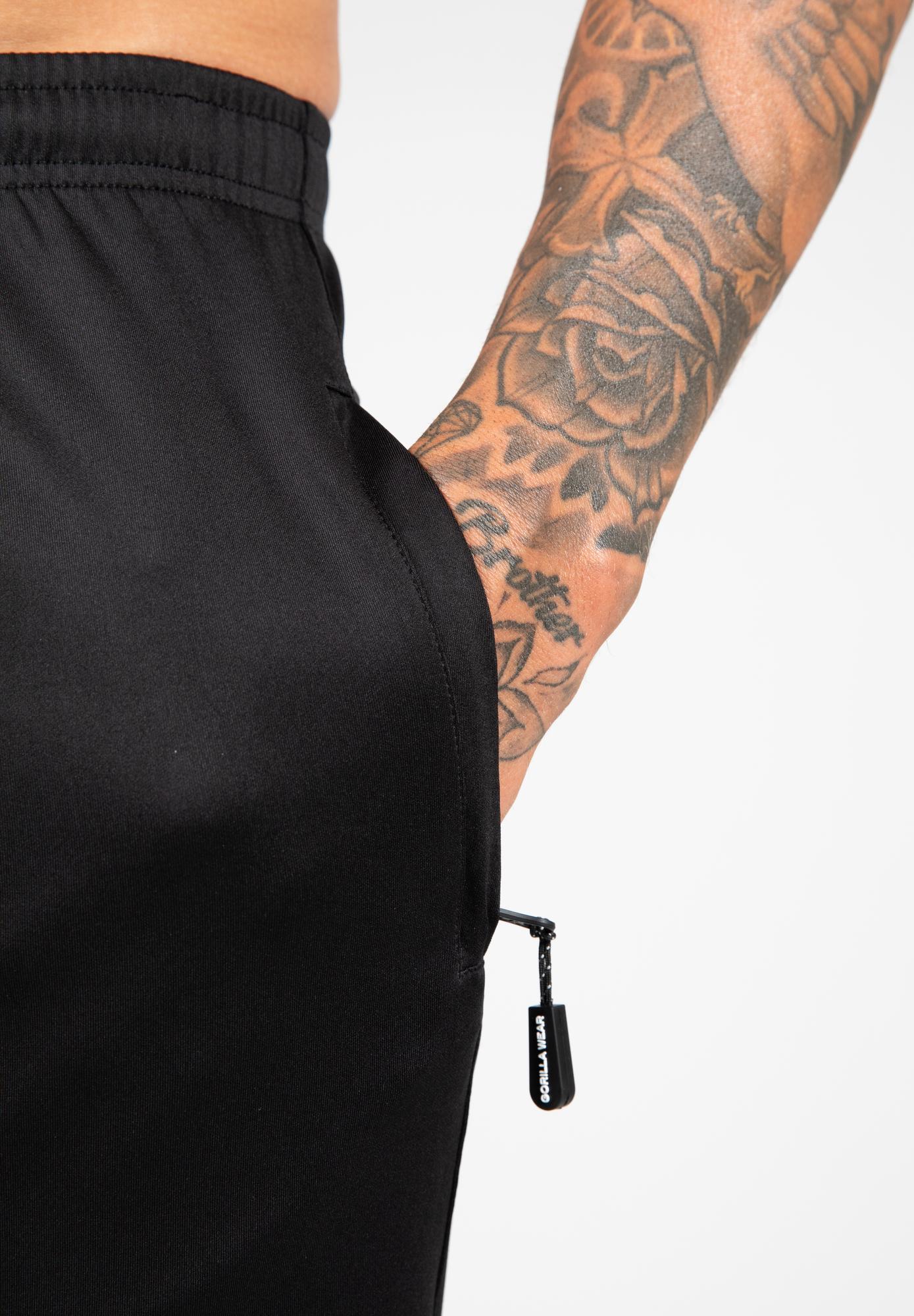 Gorilla Wear Vernon Track Shorts - Musta