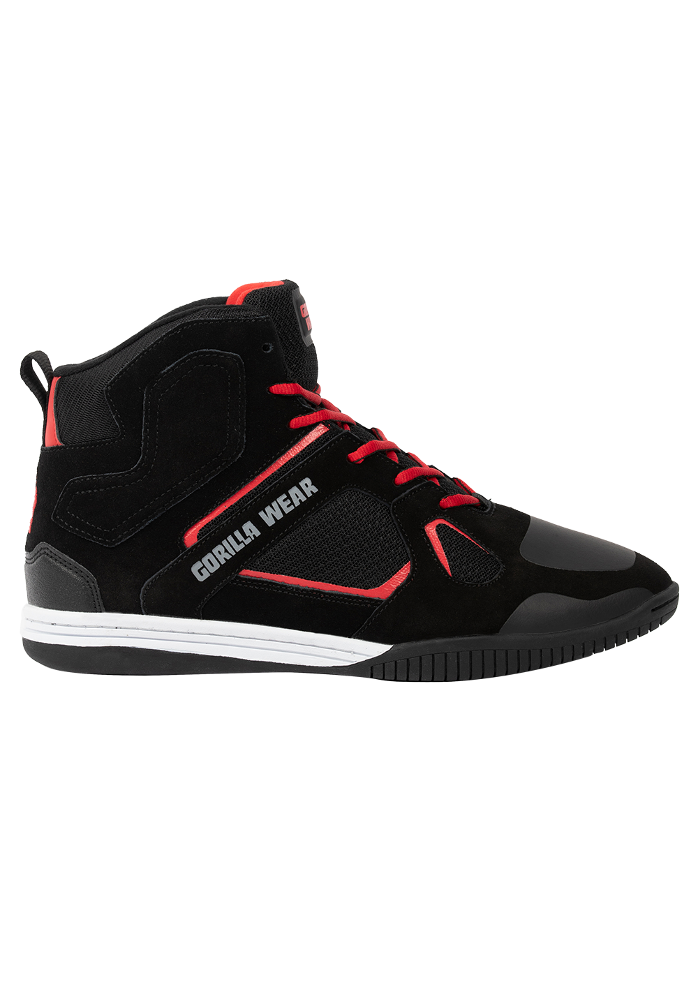 Troy High Tops - Musta/Punainen