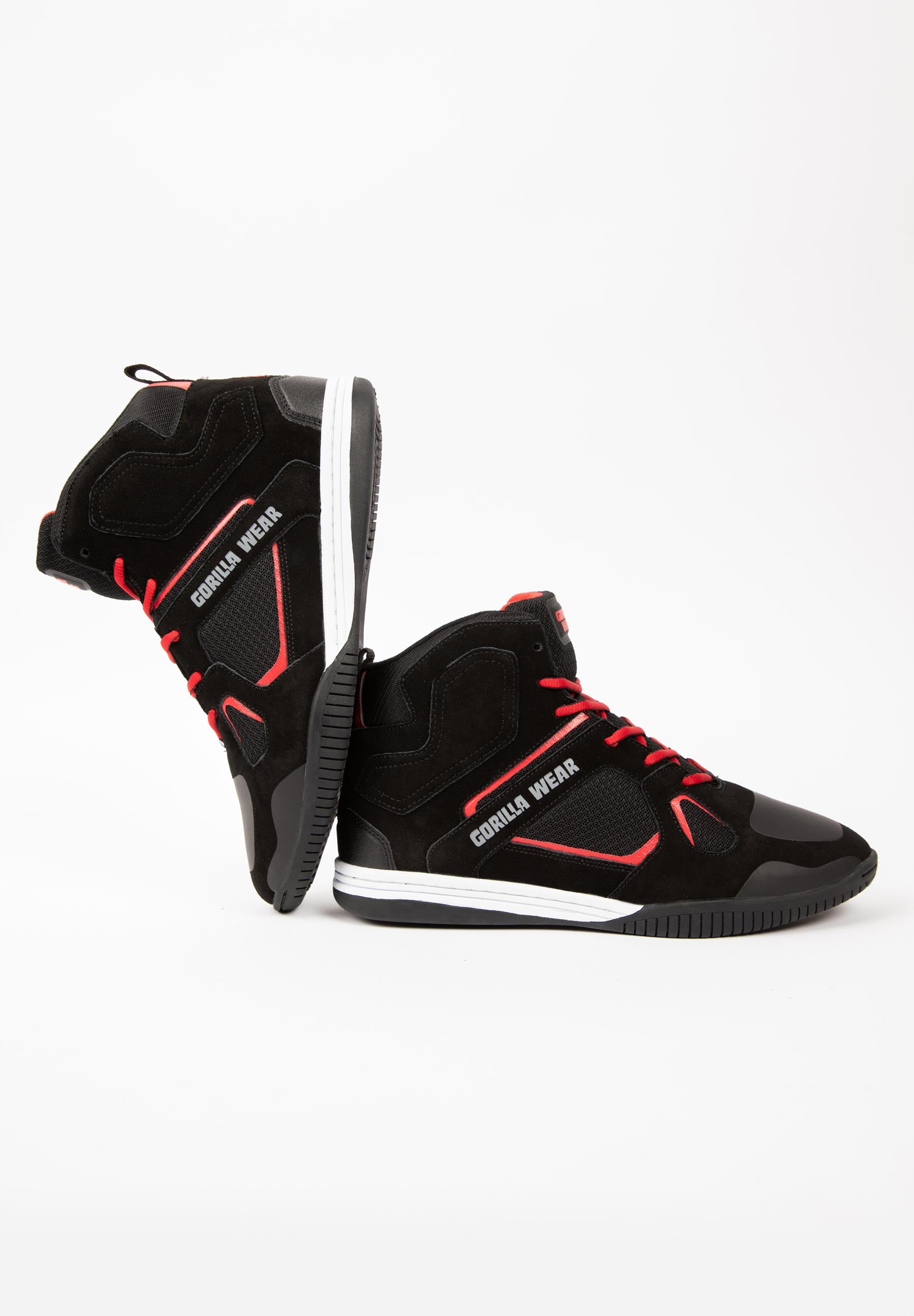 Troy High Tops - Svart/Röd