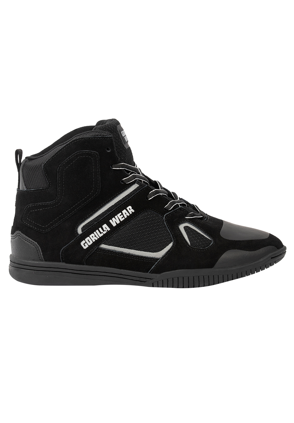 Troy High Tops - Musta/Harmaa